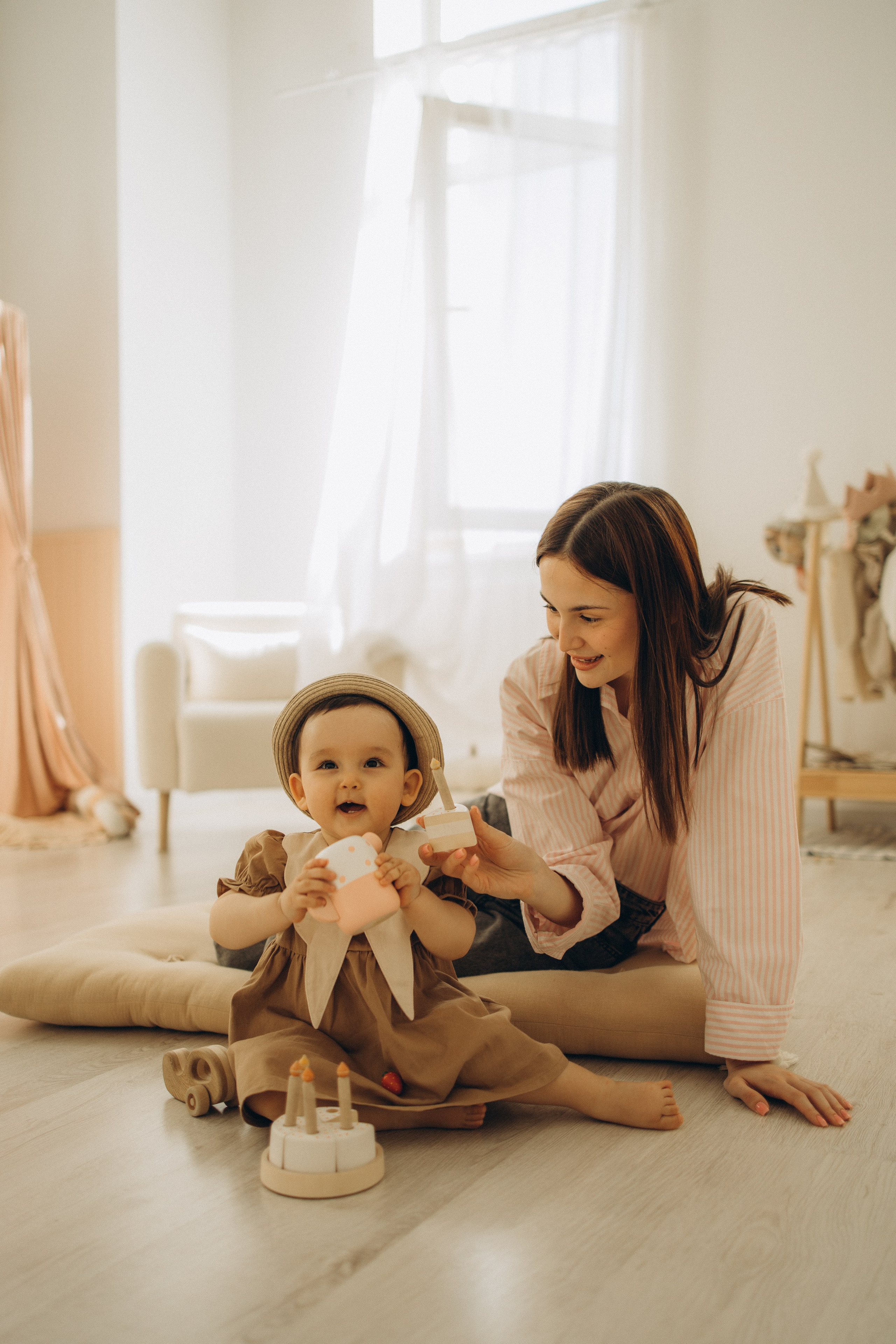 1 годик Ляйсан. Семейный фотограф в Москве Анастасия Шалда