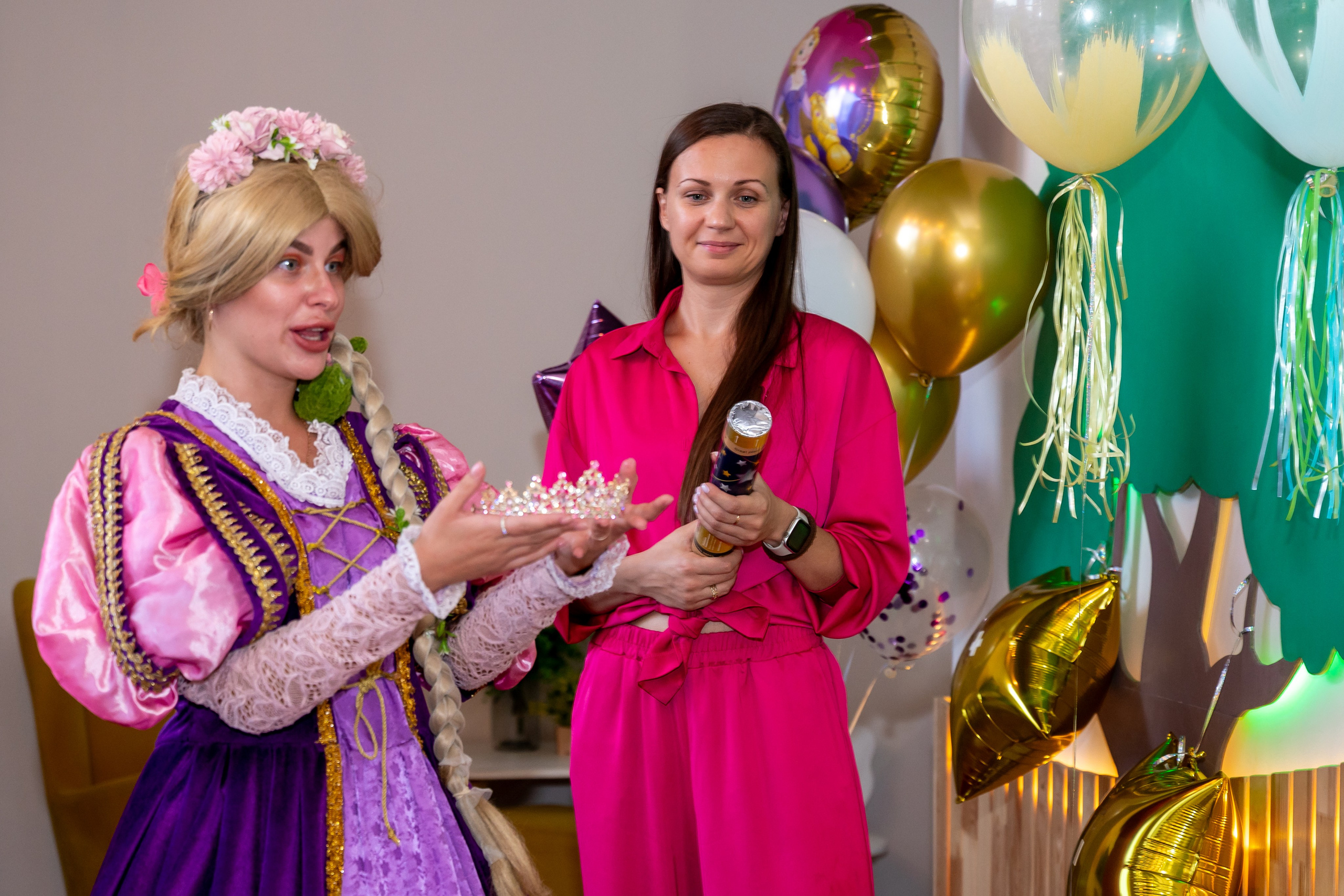 ДР в лофте с фокусником