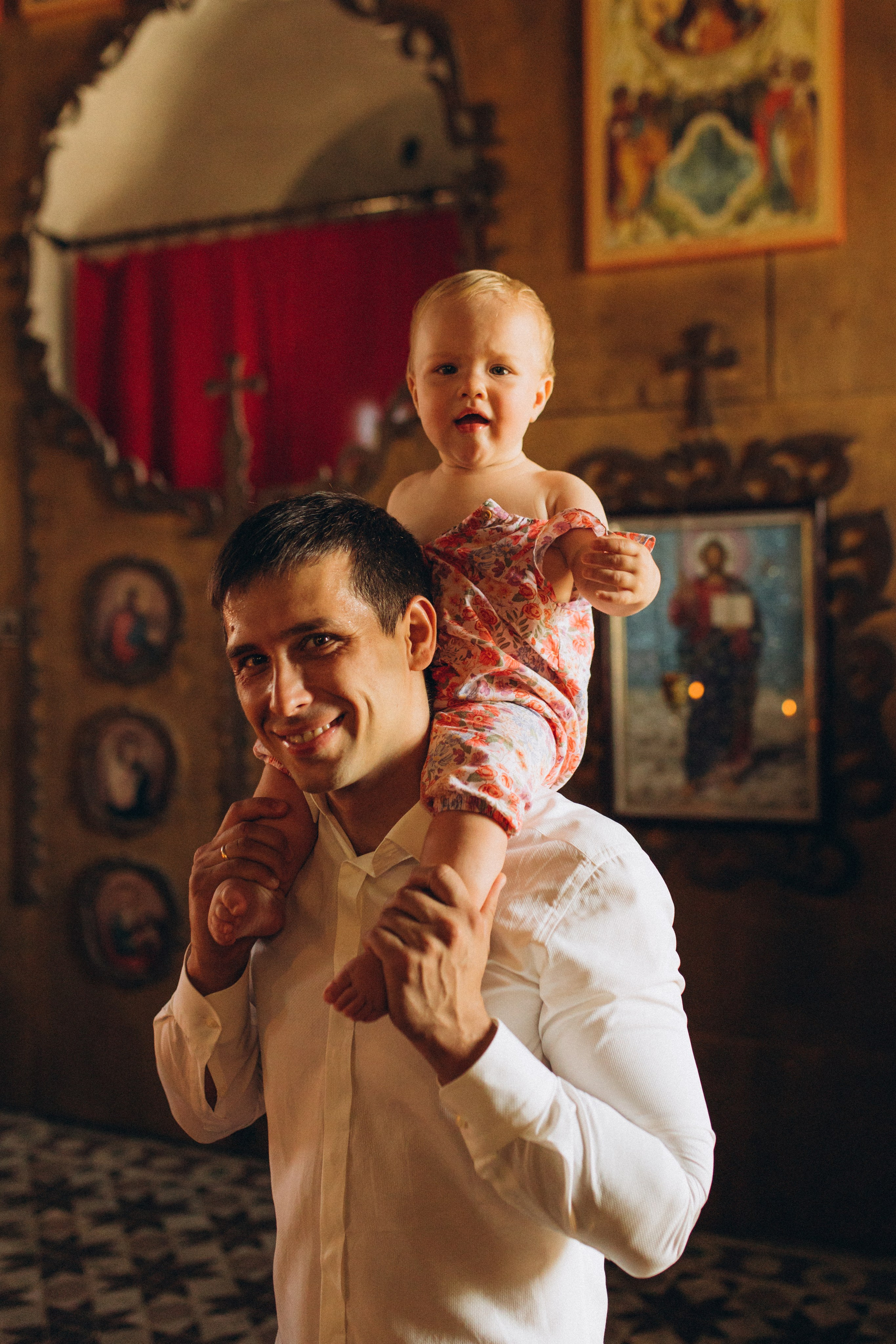 Крещение Марии. Семейный фотограф в Обнинске