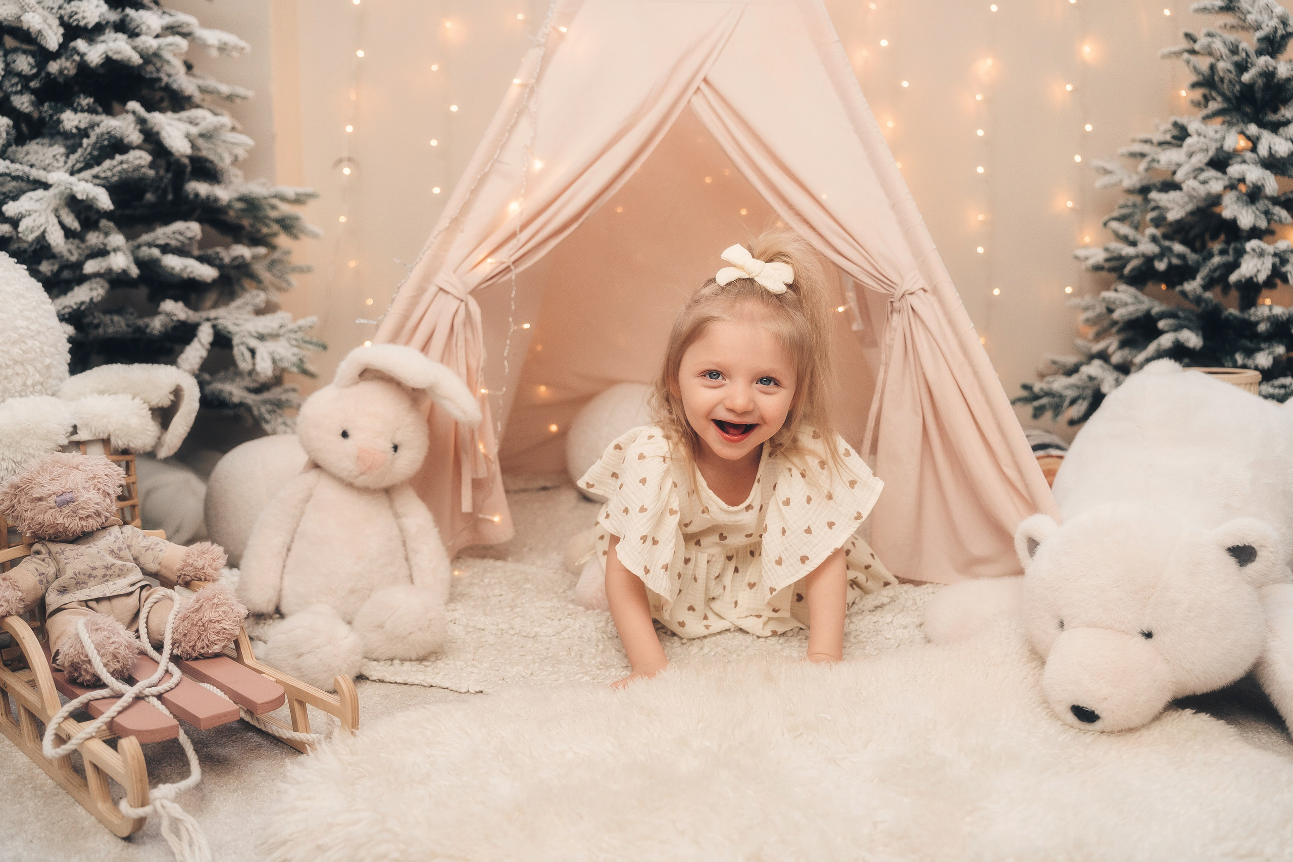 Семейная новогодняя фотосессия. Свадебный и репортажный фотограф в Воронеже Роман Янко