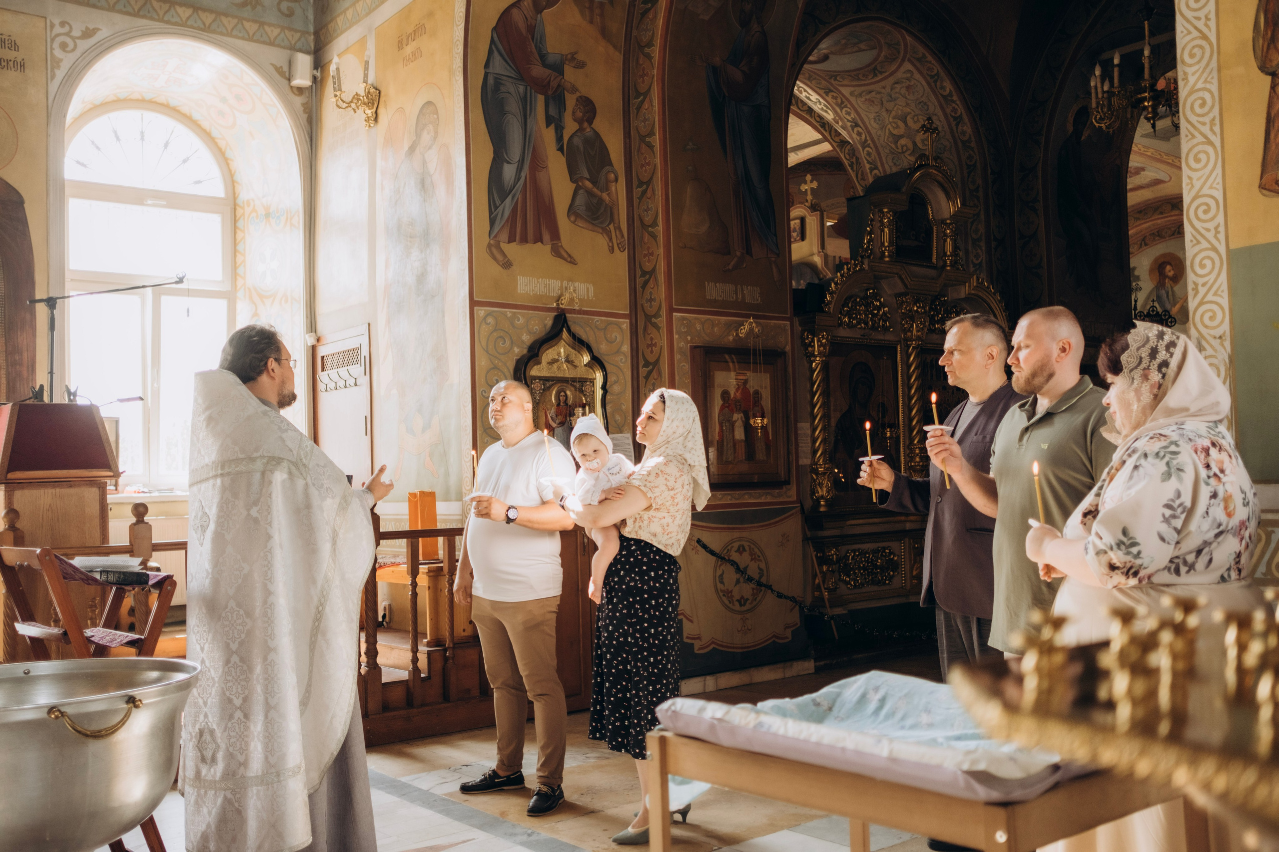 Крещение Василины. Главная