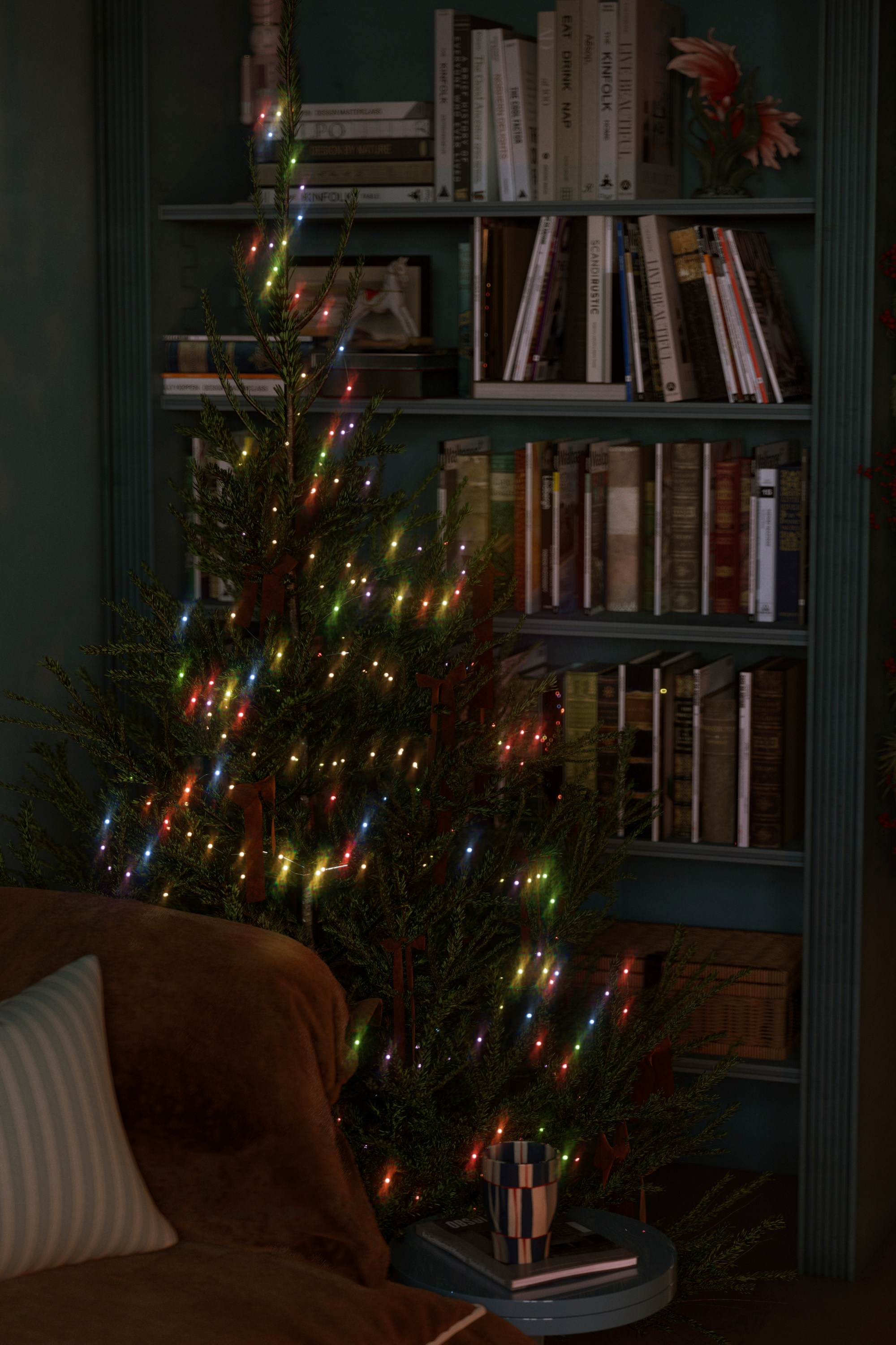 Работа по референсу/ синий. Визуализации Дизайн проектов