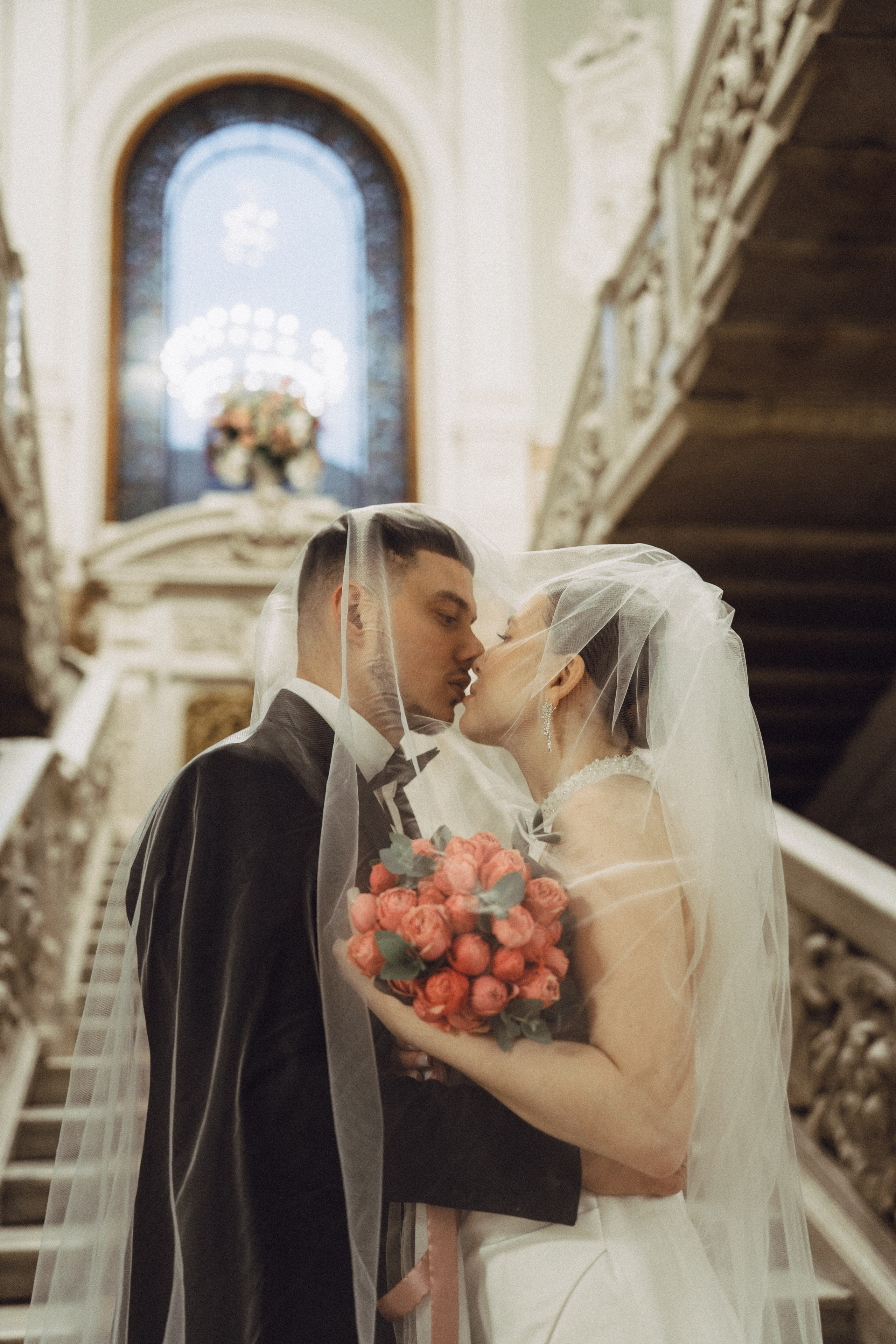 СВАДЕБНАЯ СЬЕМКА В ПЕВОМ ДВОРЦЕ БРАКОСОЧЕТАНИЯ. Профессиональный фотограф, Санкт-Петербург — Виктория Богомолова