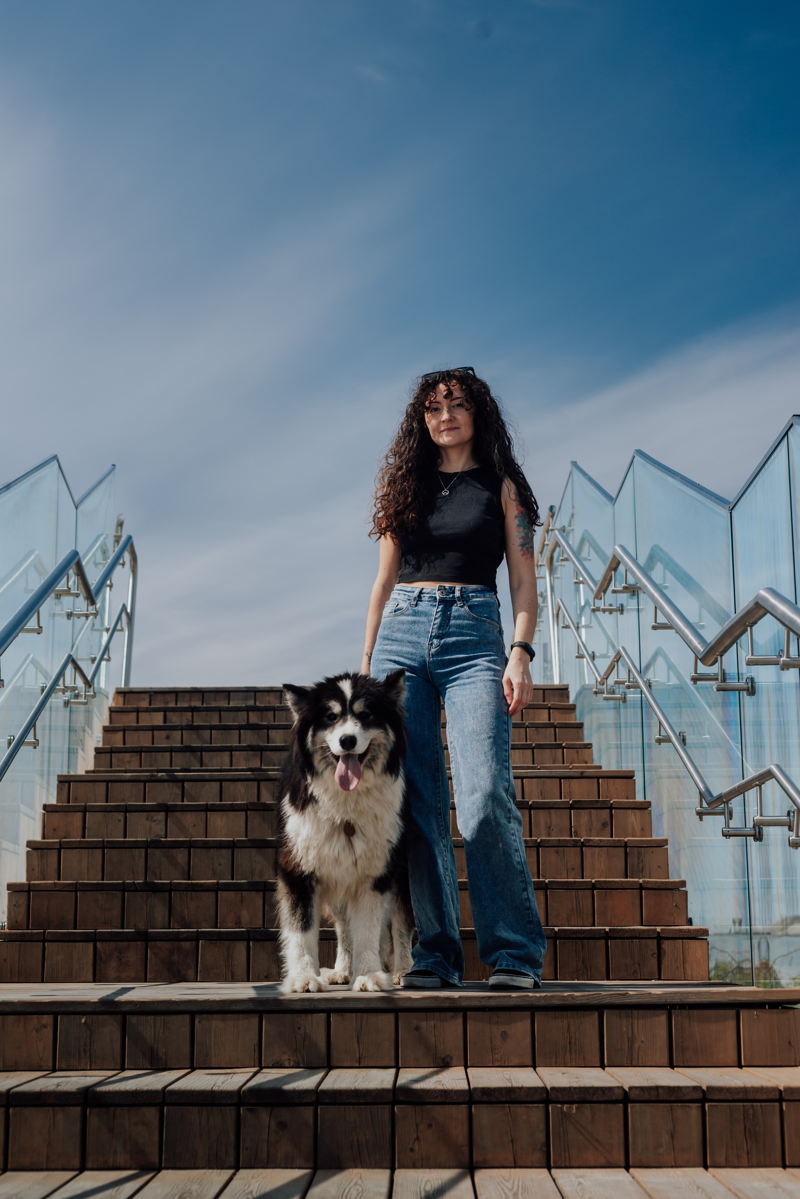 Фотодень с хаски. Фотограф в Санкт-Петербурге и Ленинградской области