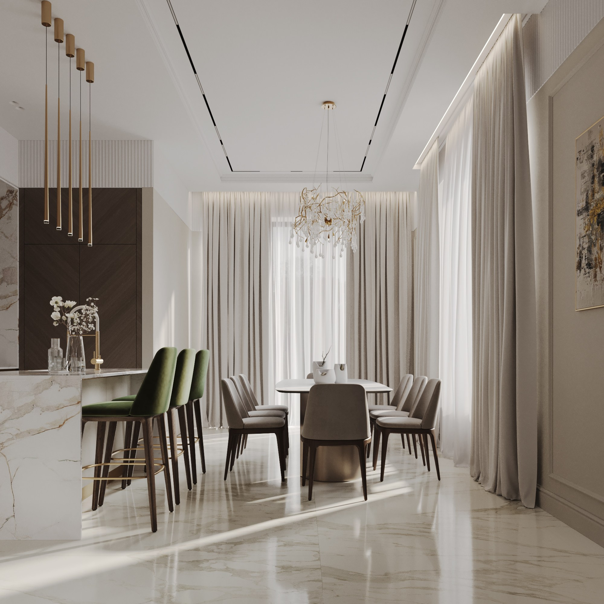 House 500 sq m. Профессиональный дизайнер интерьера