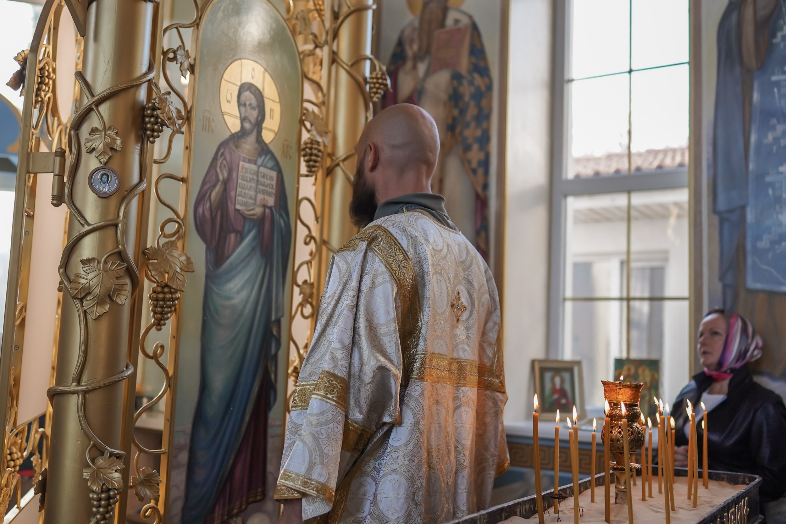 Покров Пресвятой Богородицы в храме ап. Андрея Первозванного. Церковный фотограф Севастополь