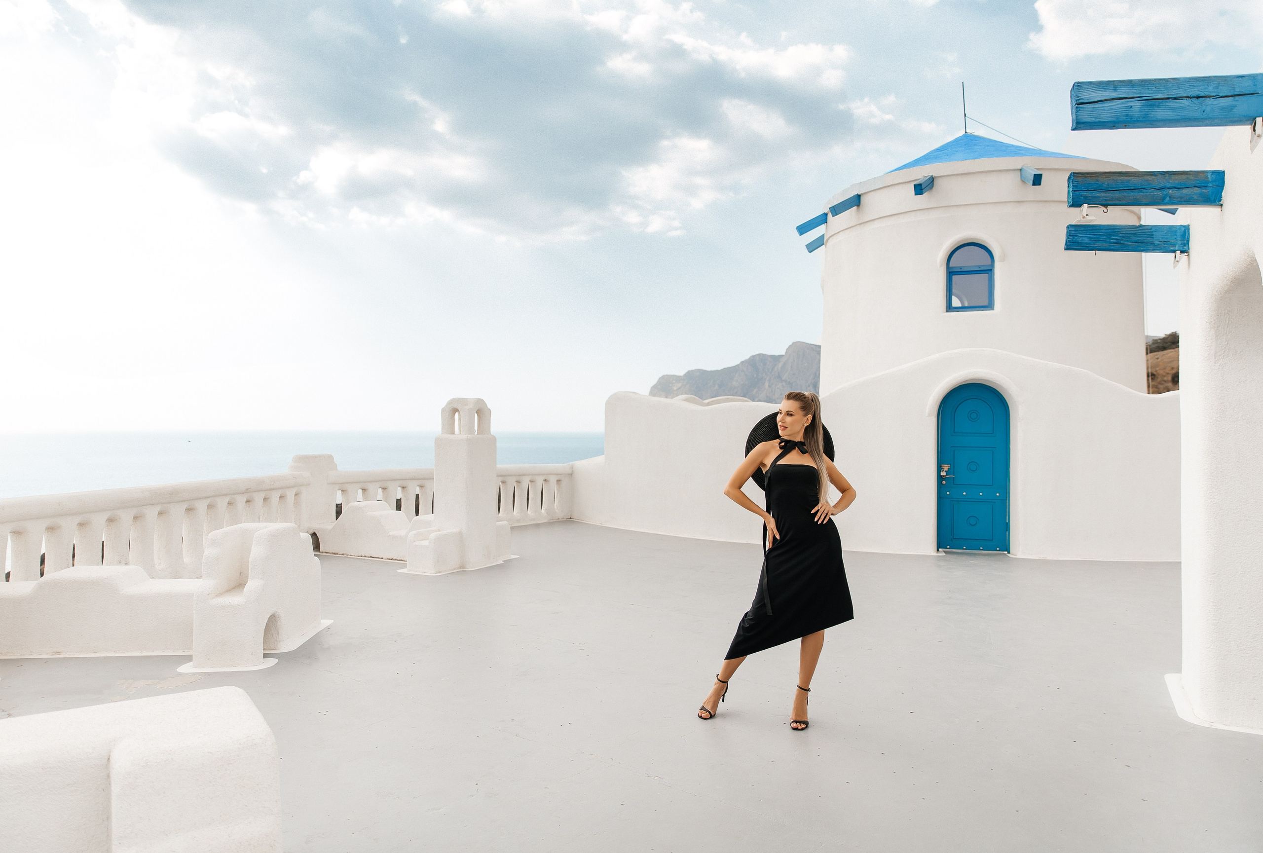 ANNA Santorini fotoset…. Свадебный фотограф в Евпатории и в Крыму, Love story, женский портрет