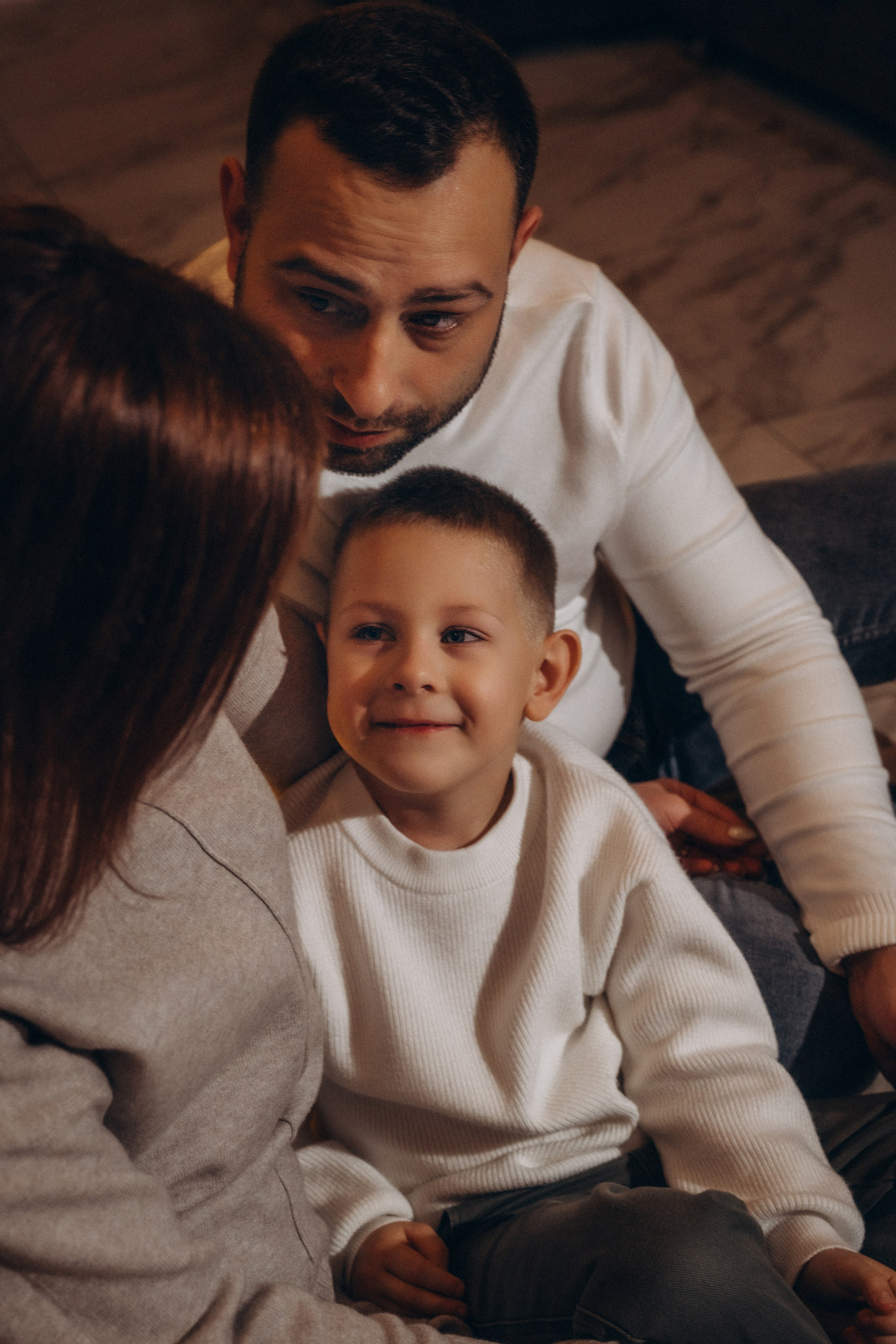 Семья Киприяновы, Новый год дома. Семейный фотограф в Белгороде Амелина Алина