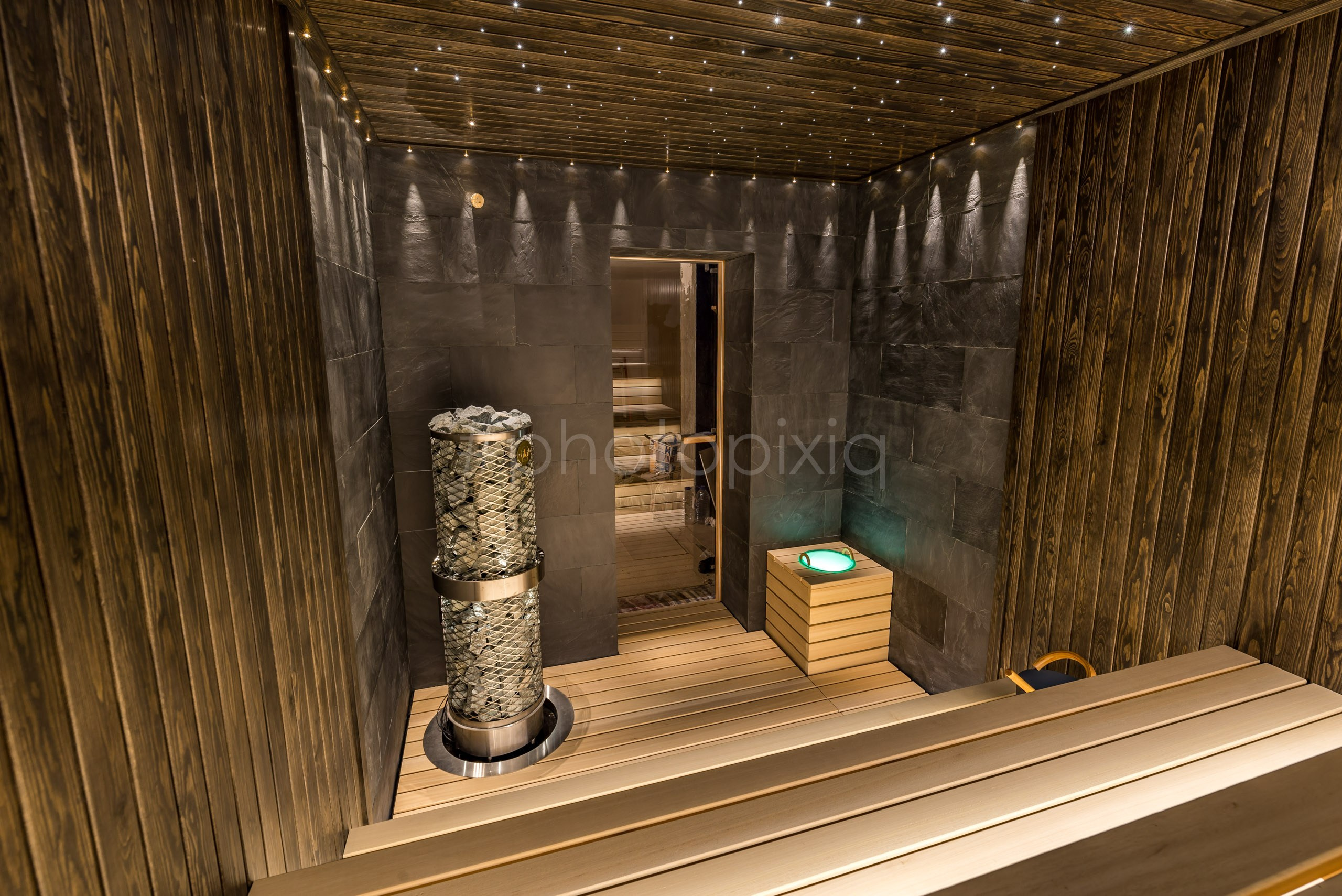 Фотосъёмка сауны для портфолио SaunaLight. Интерьерная съёмка и виртуальные туры — Интерьерный фотограф Кузнецов Сергей (photopixiq)