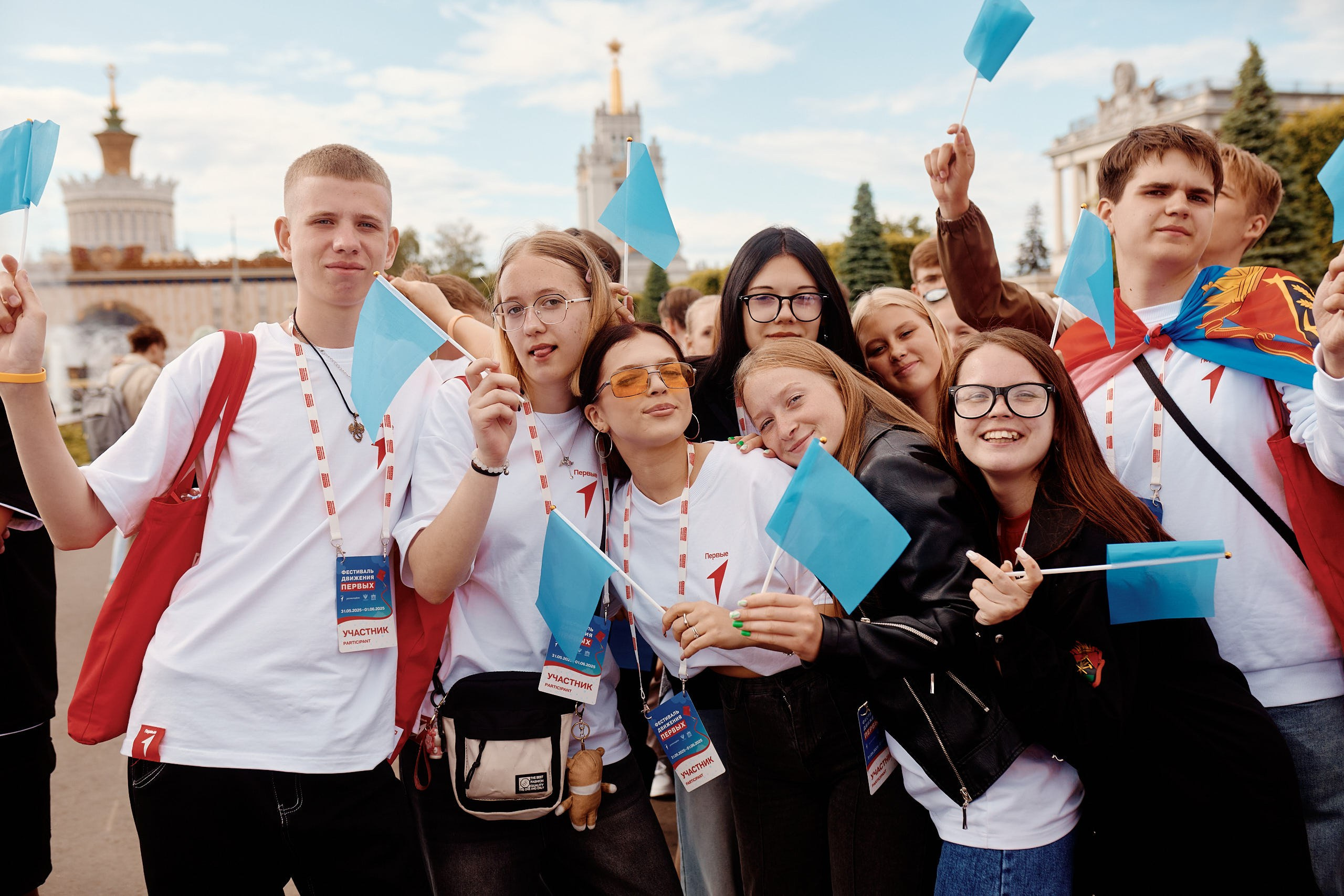 Фестиваль Движения Первых 2025. Репортажная съемка в Москве
