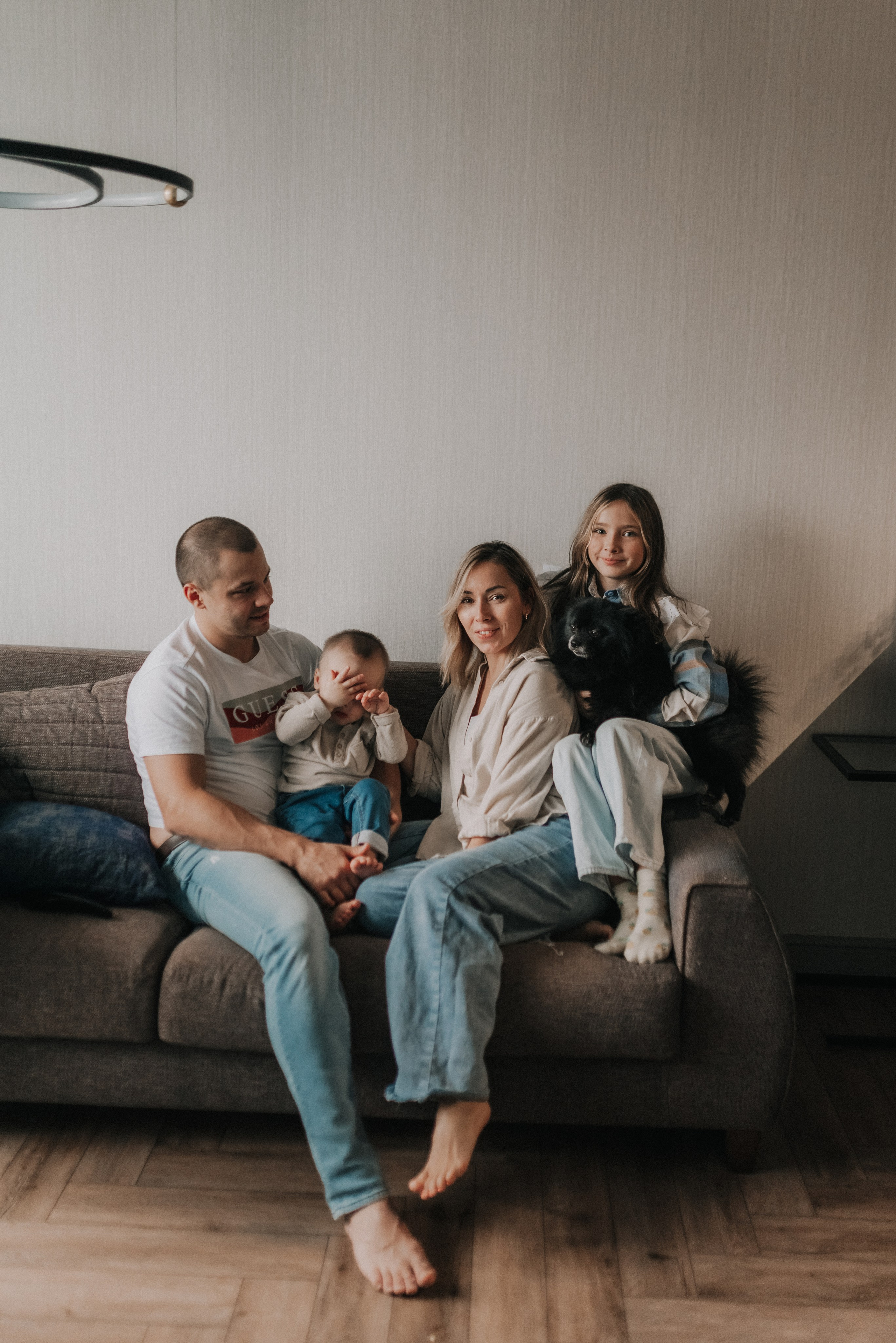 Настя, Рома, Катя и Лев. Семейный и детский фотограф Анастасия Иванова