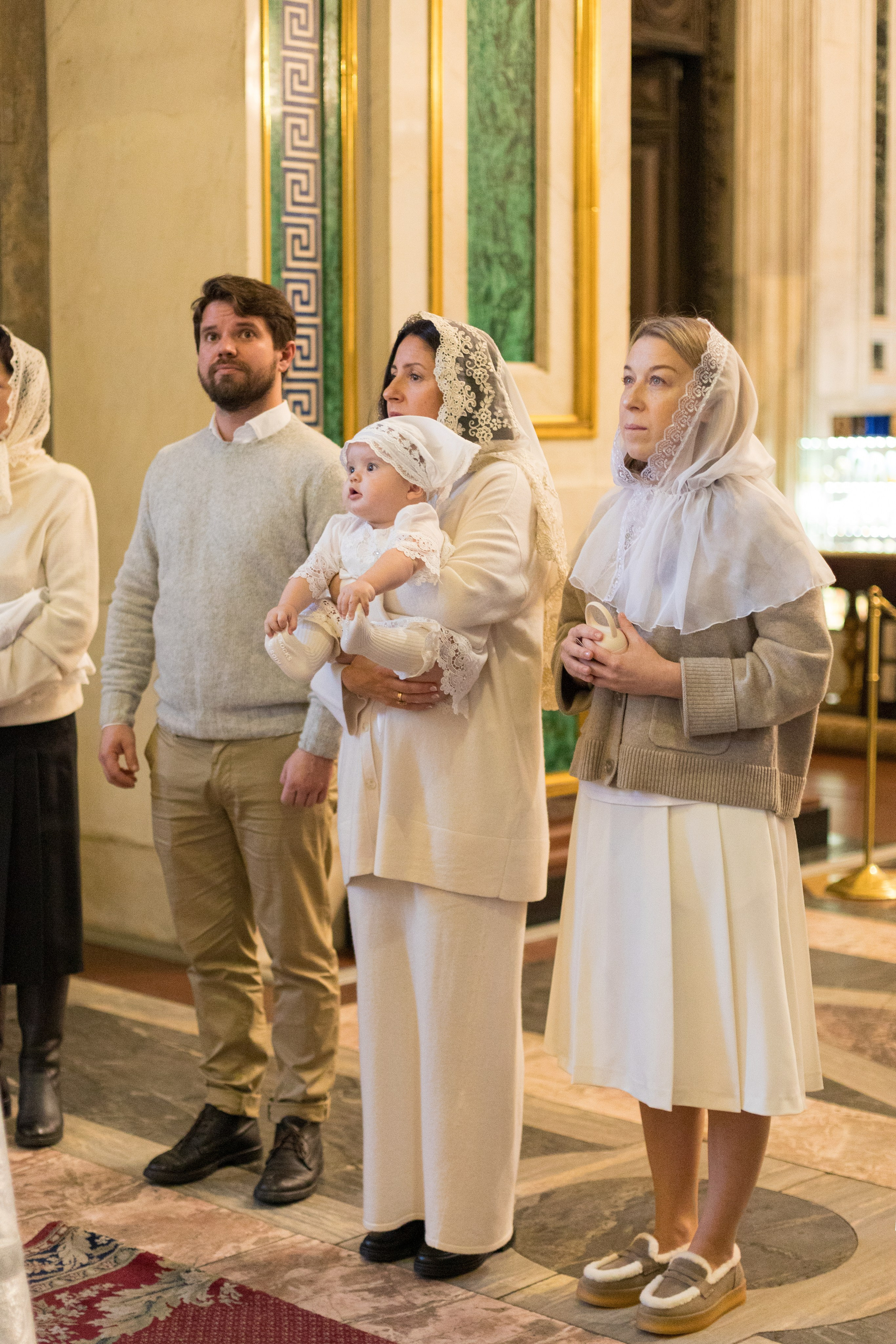 Крещение в Исакиевском соборе. Детский и контент фотограф Надя Волкова Санкт-Петербург