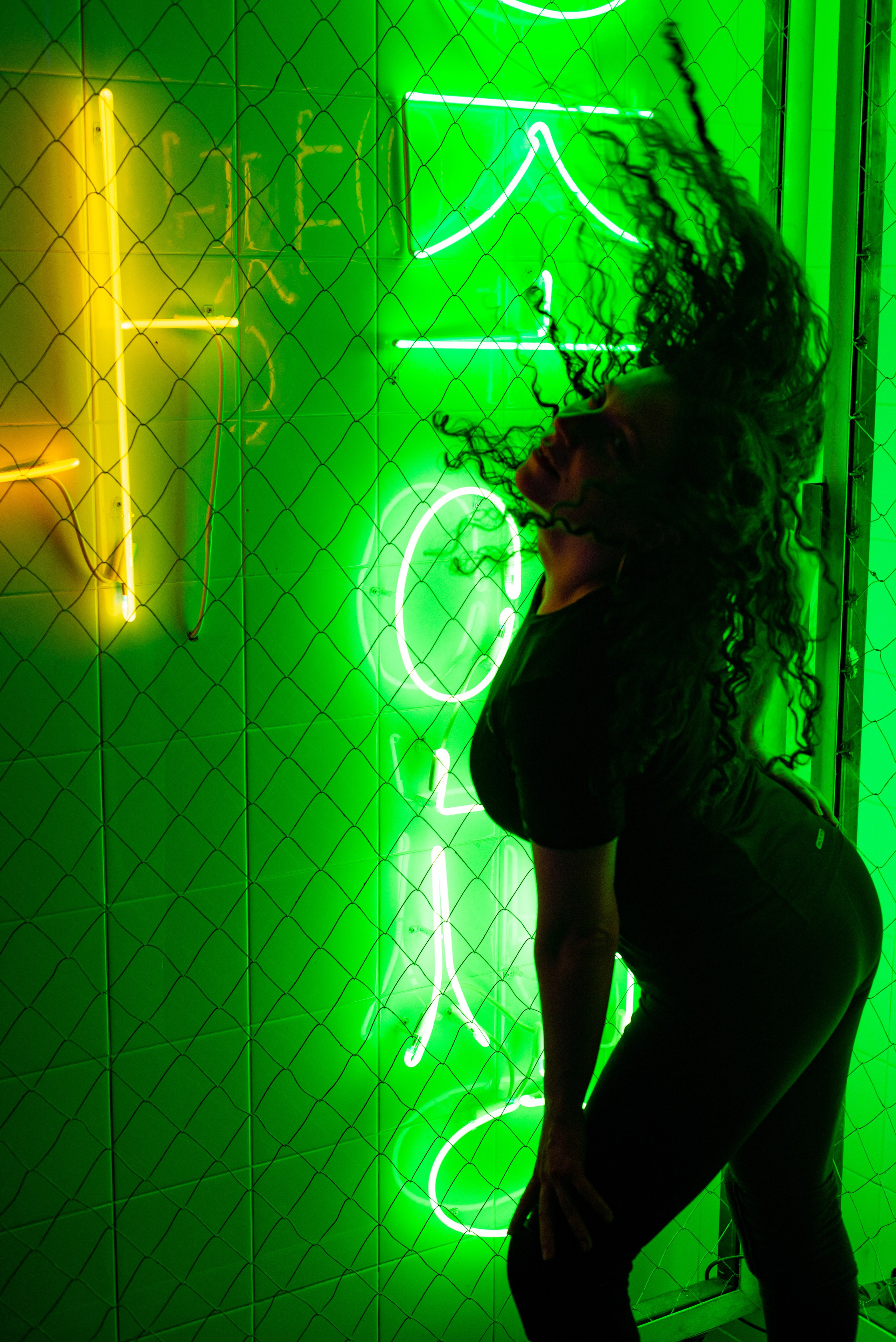 Анна в стиле киберпанк. Фотограф и дизайнер в Москве Екатерина Лобачева