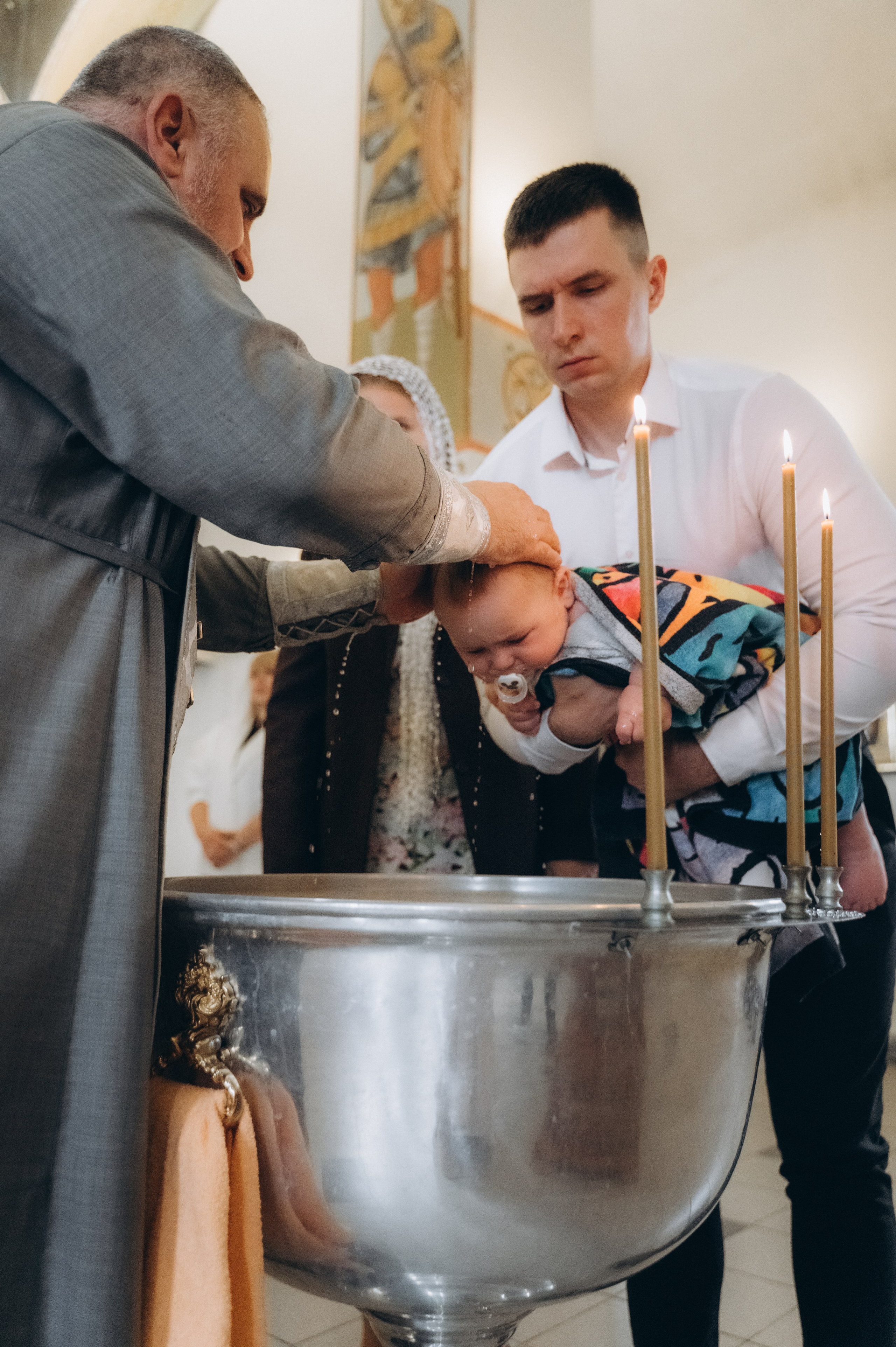 Крещение Демьяна (Церковь в честь святой блаженной Ксении Петербургской). Семейный фотограф в Минске Дарья Дреко