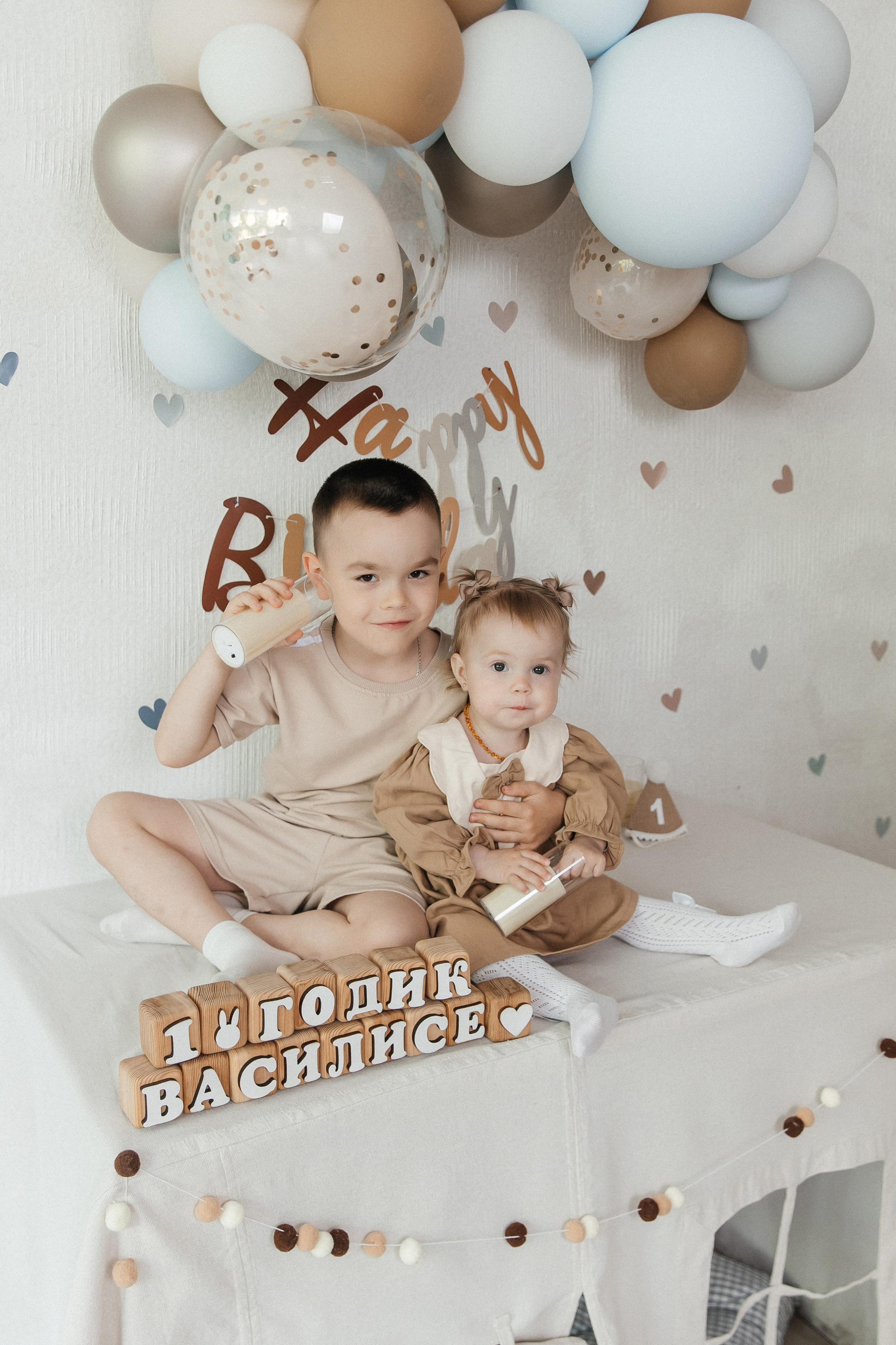 1 годик Василисе