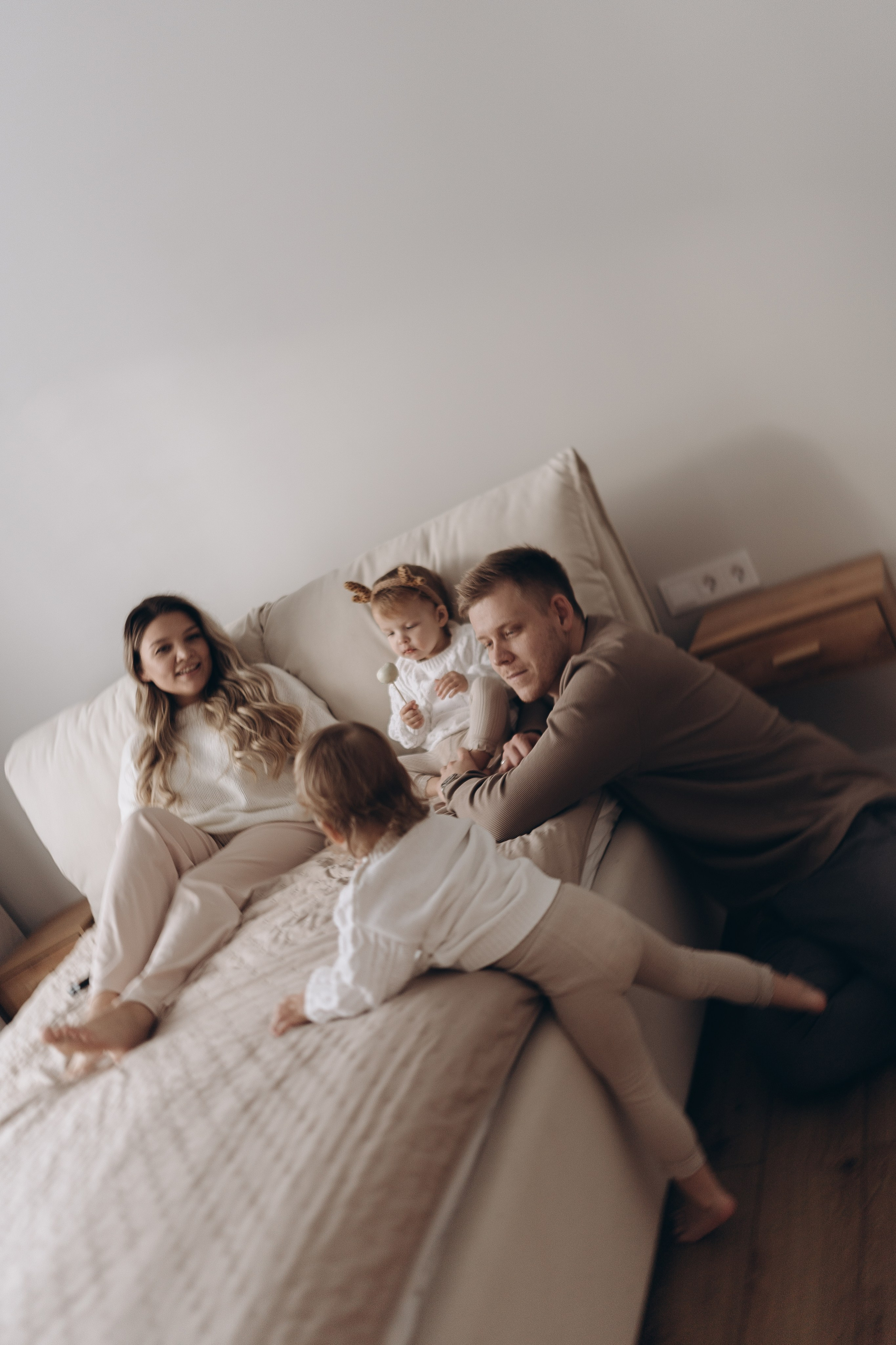 Лёша, Лена, Ева и Лея. Семейный и домашний фотограф в Уфе Ирина Гарасюта