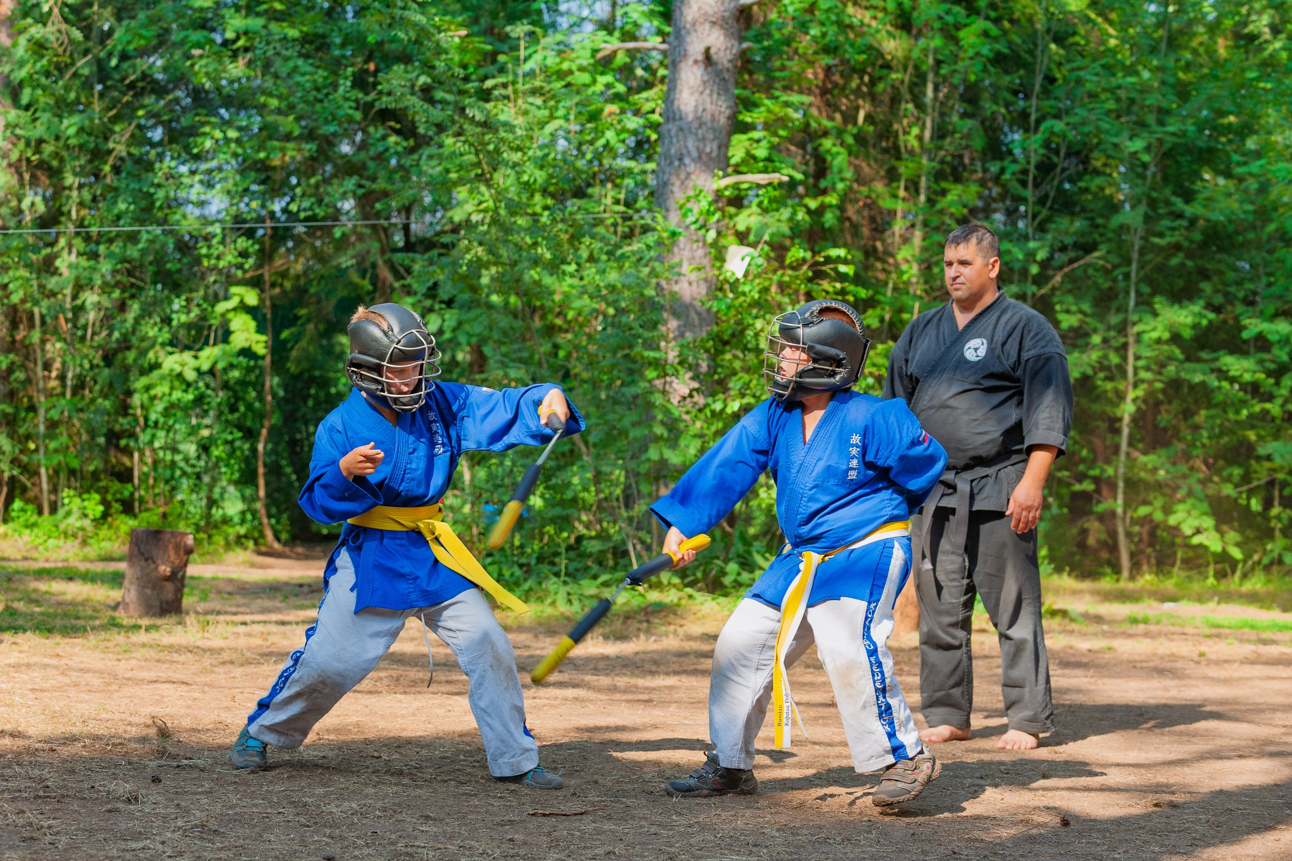 Летние тренировочные боры Школы Боевых Искусств «МОН», Валдай 2011 г. соревнования