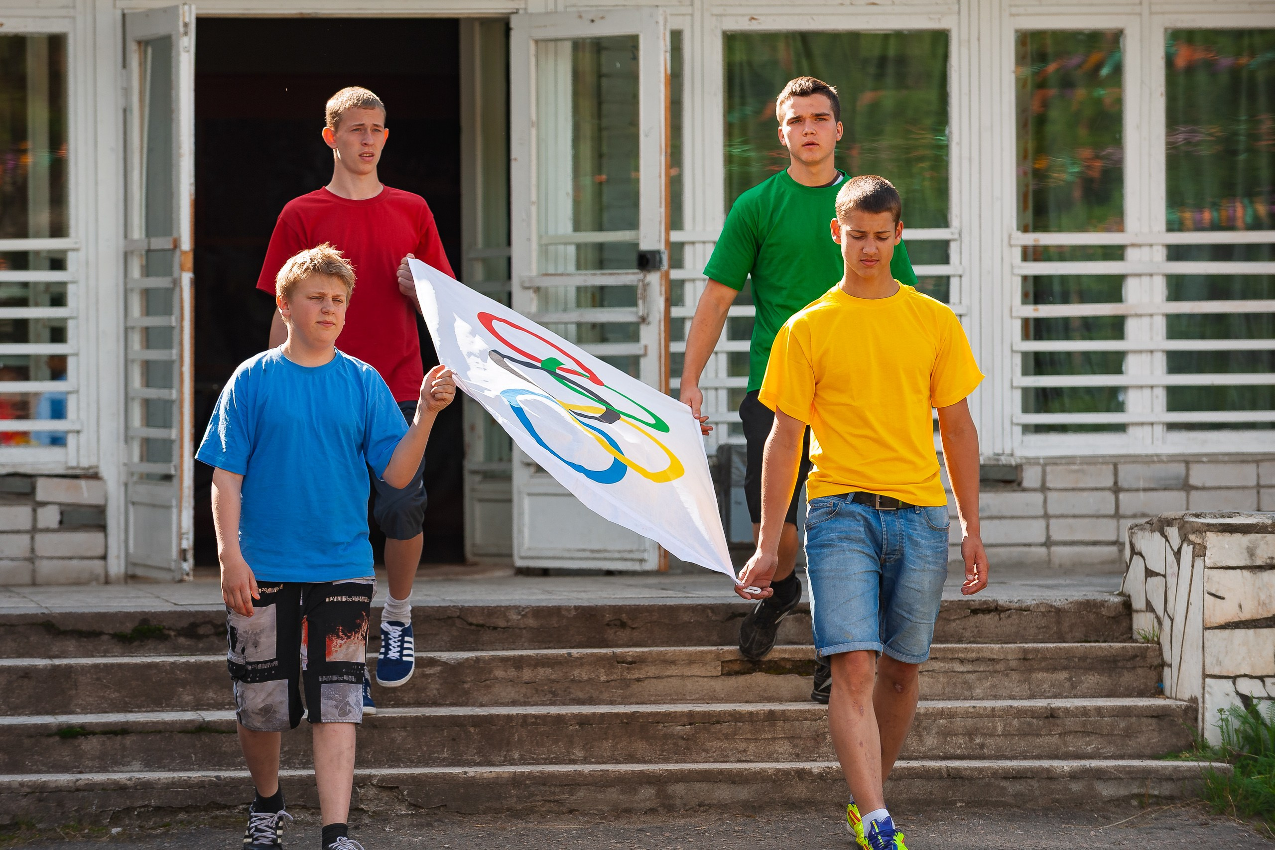 Летние тренировочные боры Школы Боевых Искусств «МОН» 2012 г. Карелия, Олимпийский игры