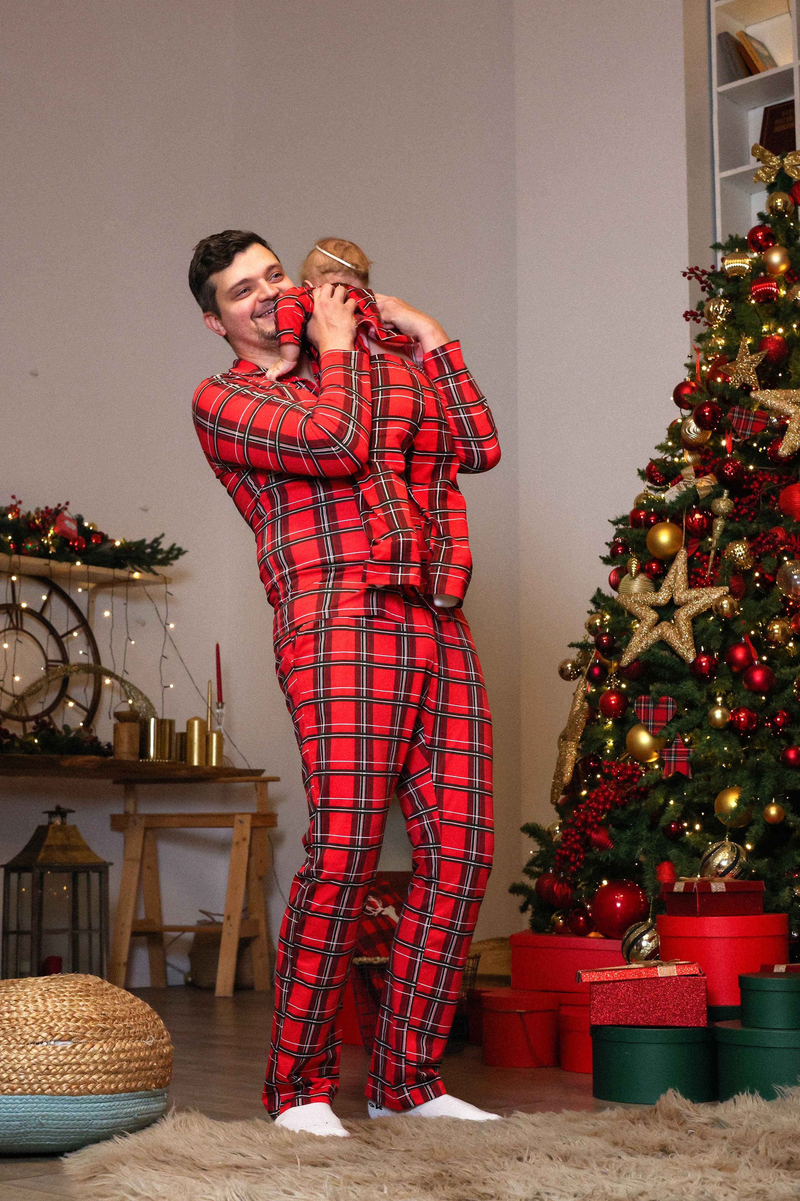 Новогодняя история «Наталья и ее семья». Фотограф в Москве Анастасия Калинина