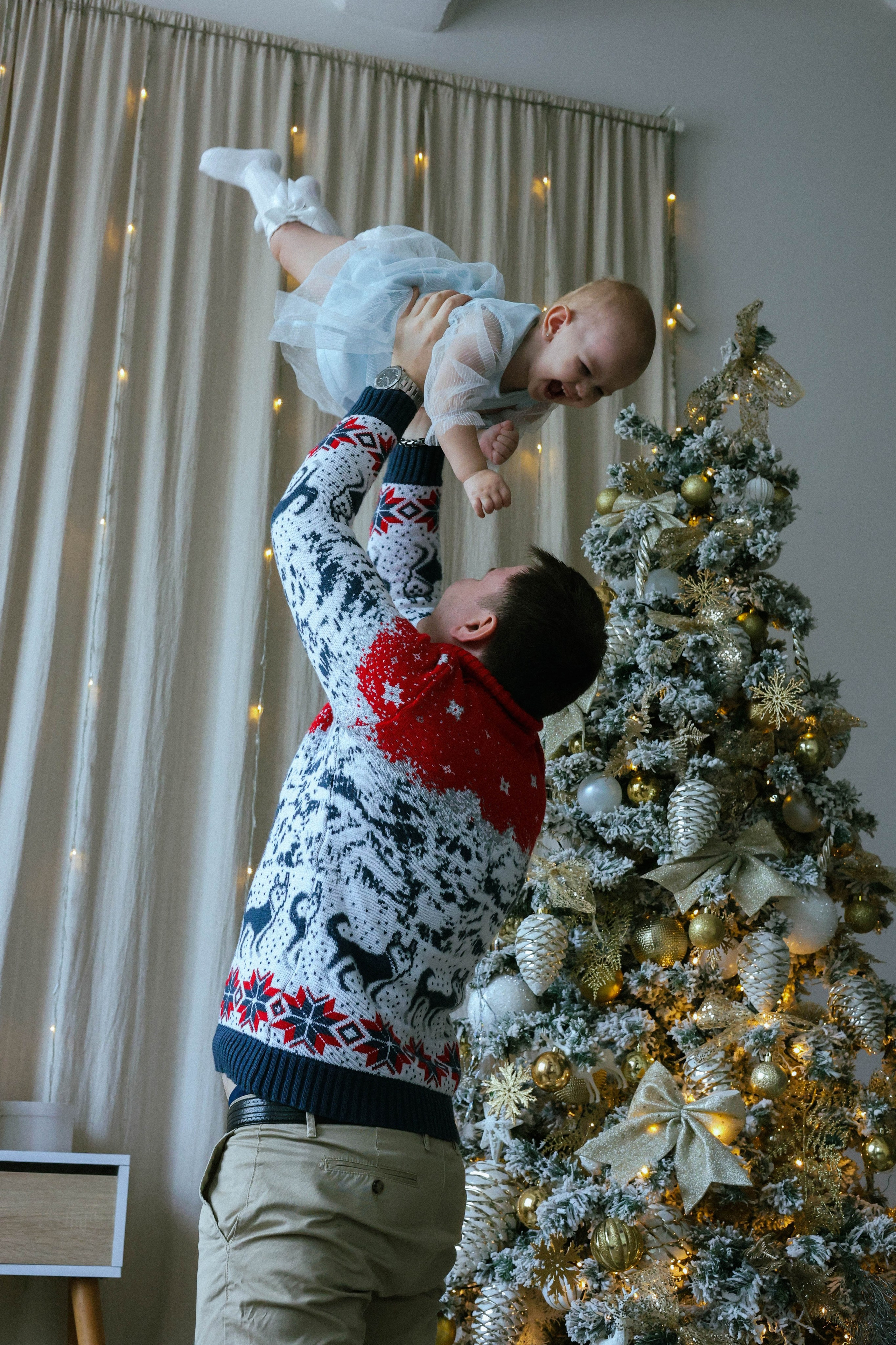 Новогодняя история «Ирина и ее семья». Фотограф в Москве Анастасия Калинина