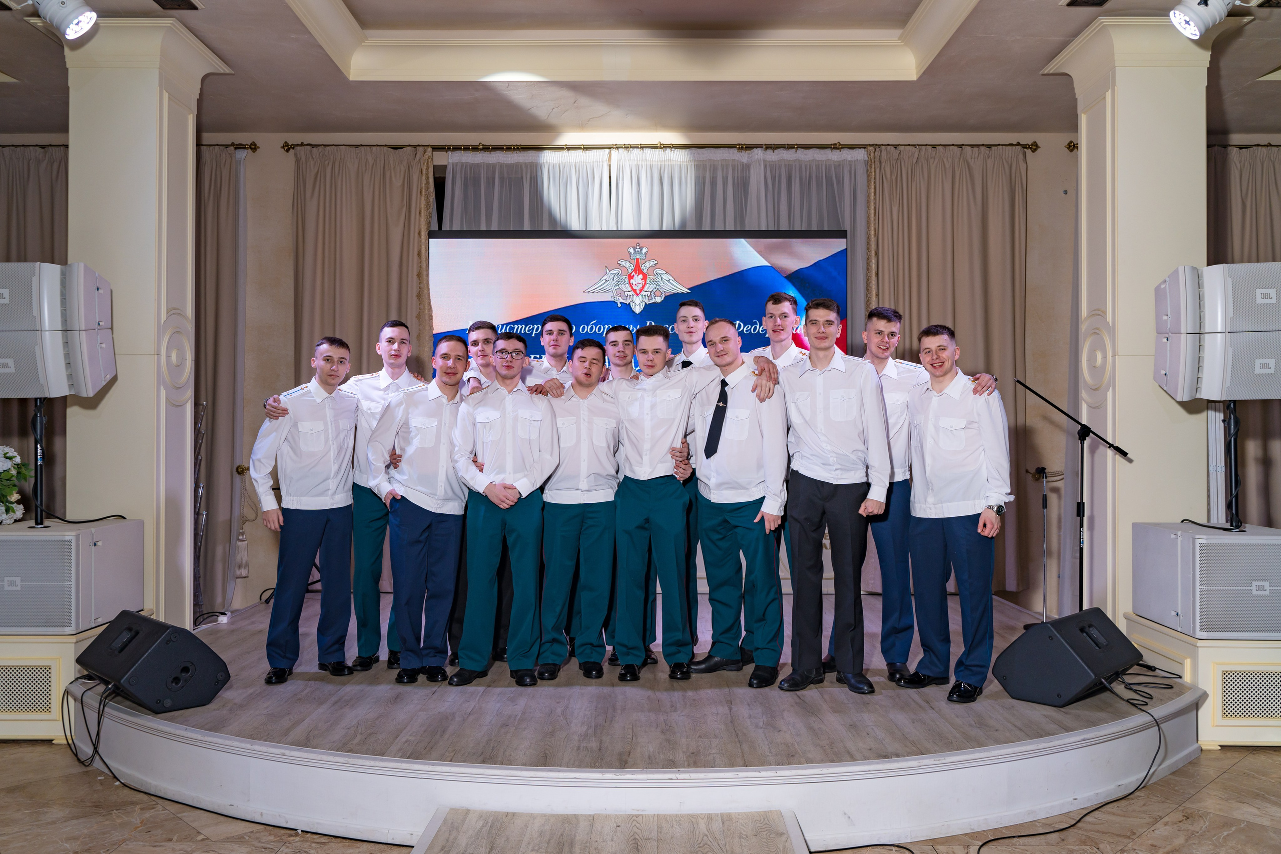 Фотосъемка выпуска военной академии и вручение дипломов