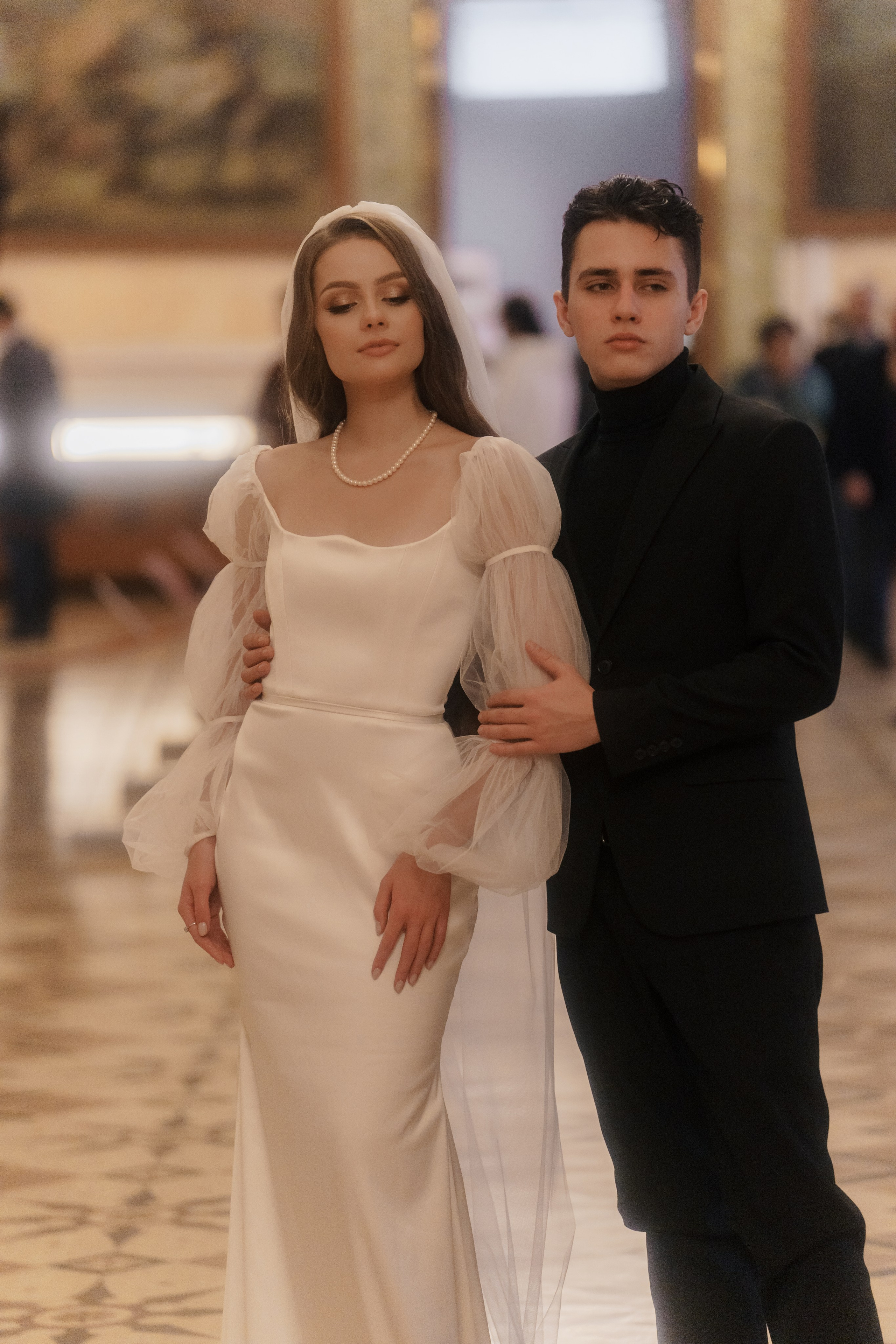 Фотосессия в Эрмитаже упрекрасно передаст Ваш стиль свадьбы!