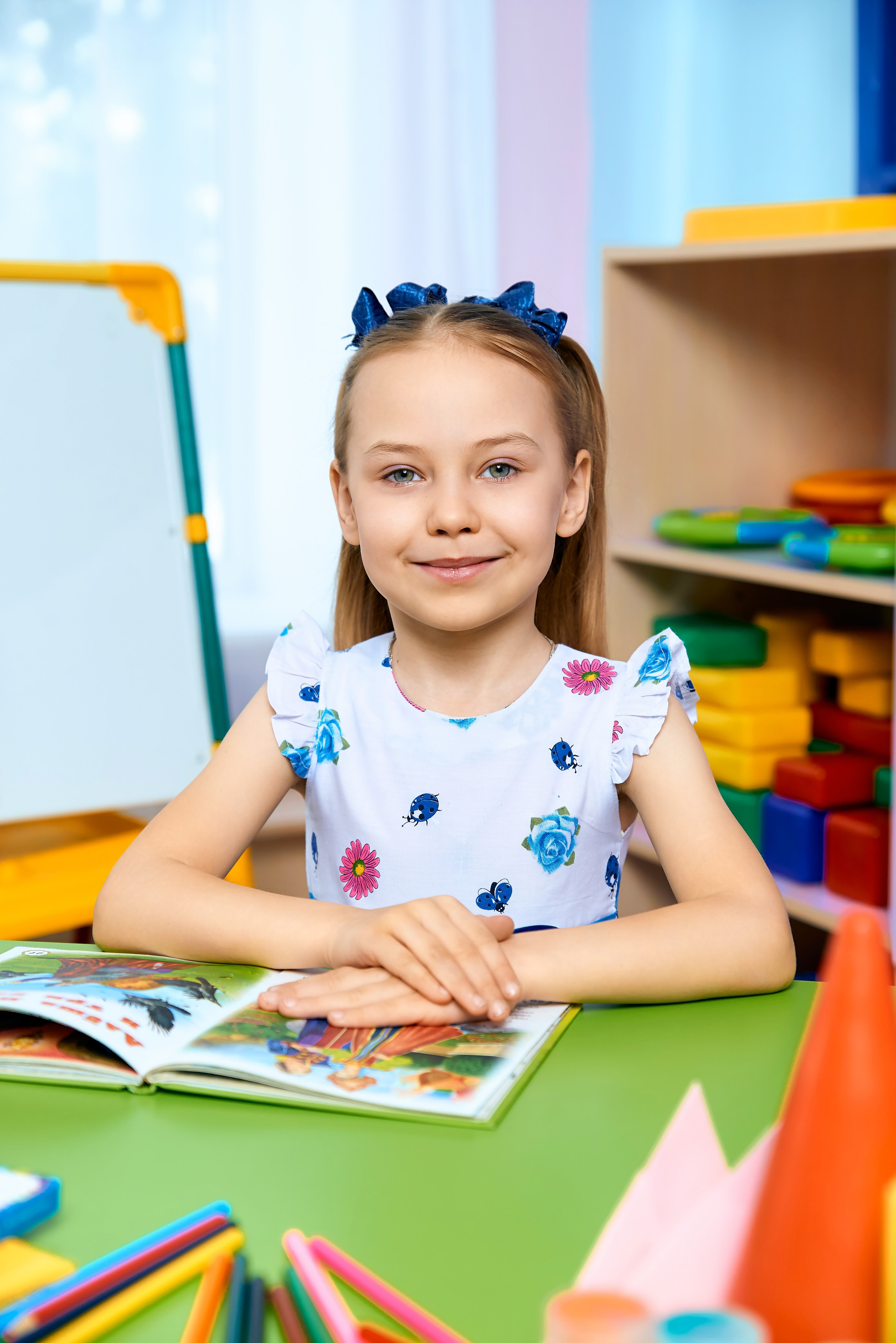 Группа Капельки Детский сад Глазуновка выпуск 2024. Фотограф в Орле Павел Черкасов