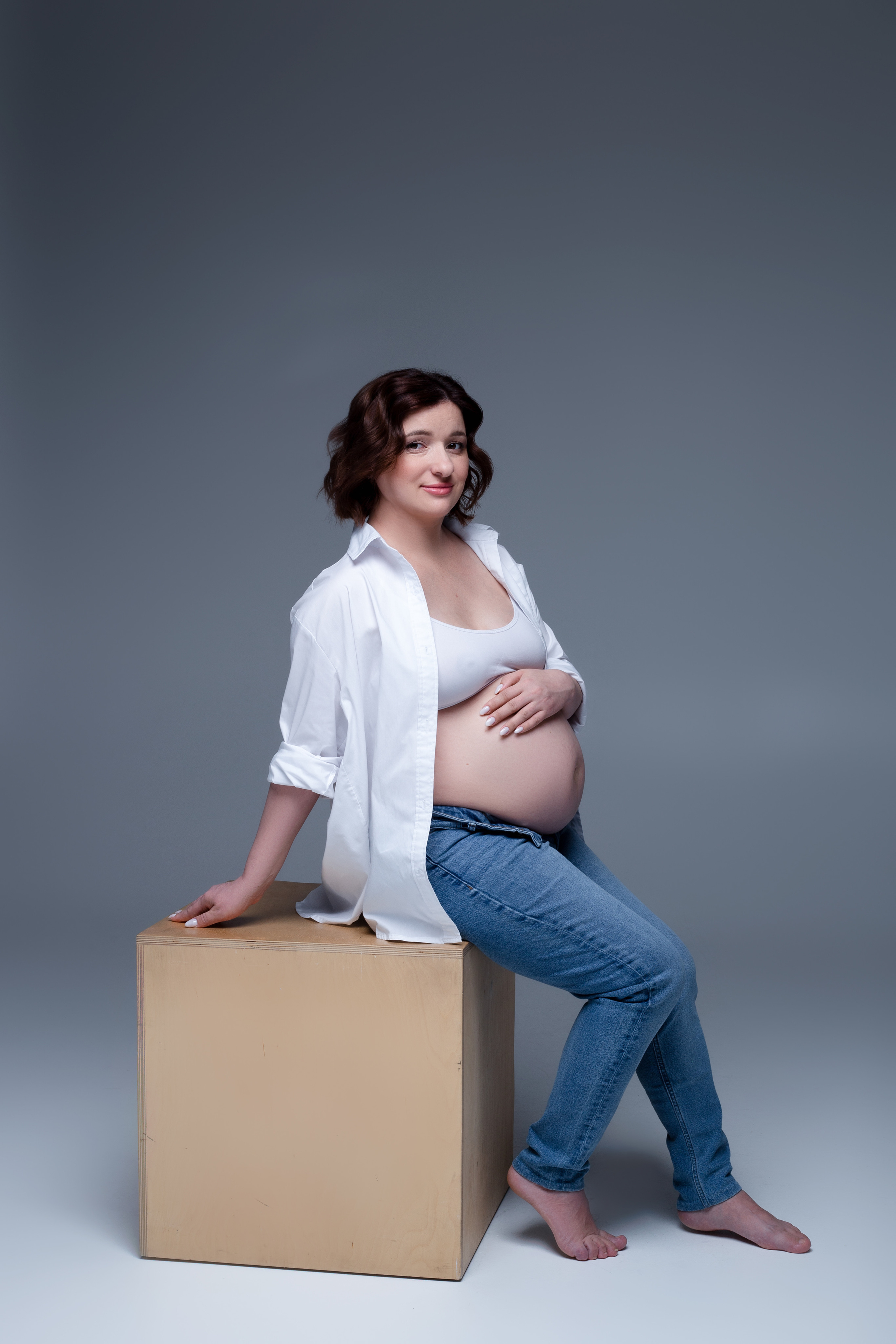 Анна в ожидании. Фотограф беременности в Хабаровске Сарычева Надежда