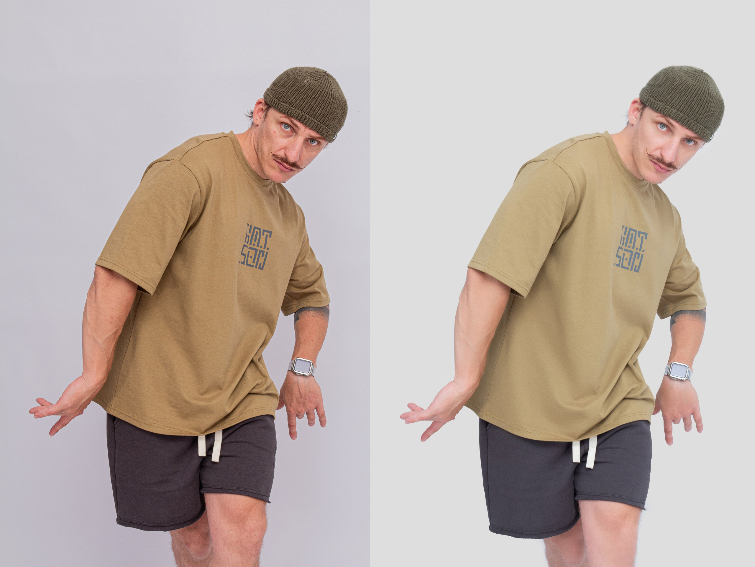 Ретушь портретов для рекламы спортивной одежды — динамика и стиль! | Студия SVITHART