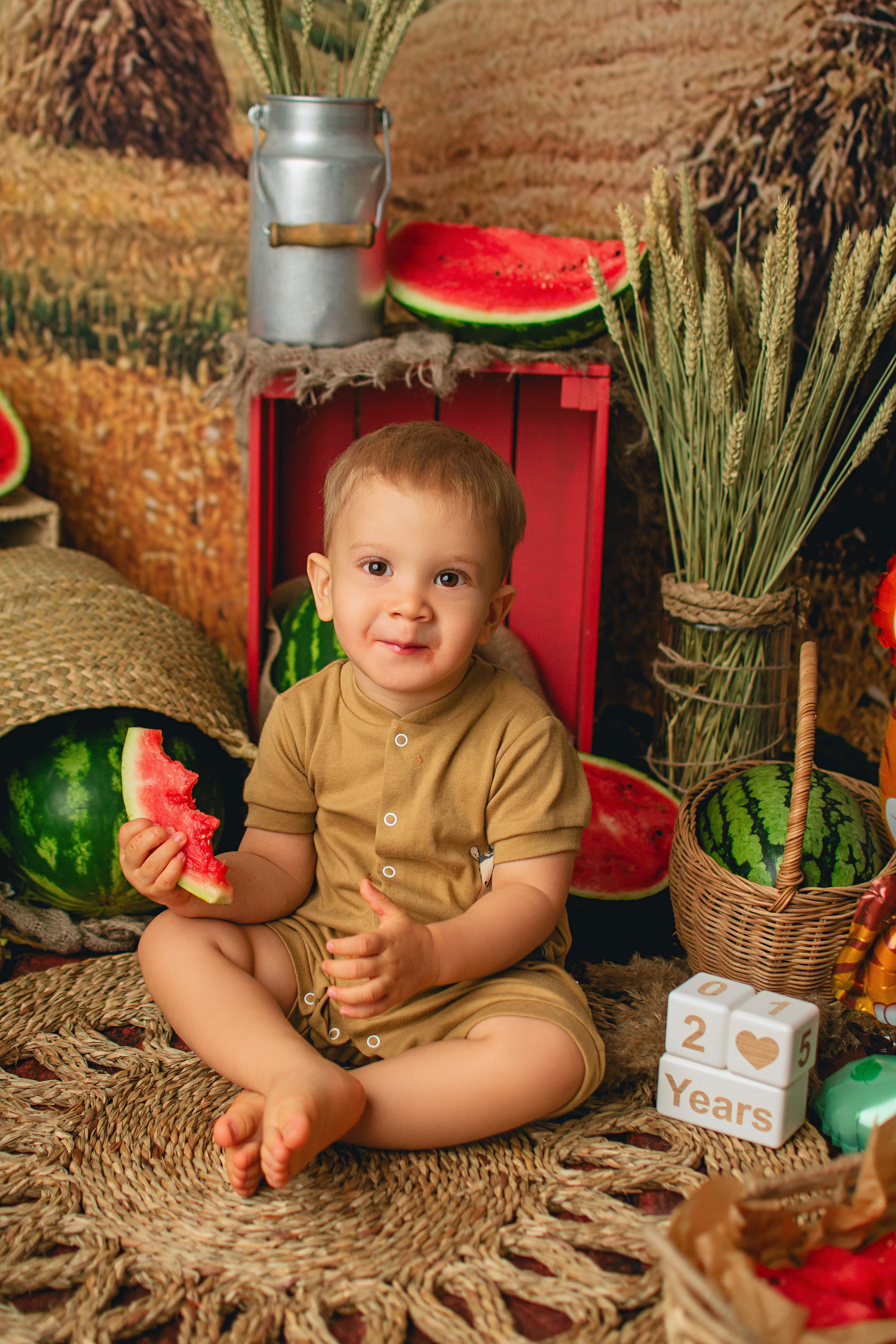 Арбузный 2024. Фотограф новорождённых в Санкт-Петербурге Наталья Булгакова