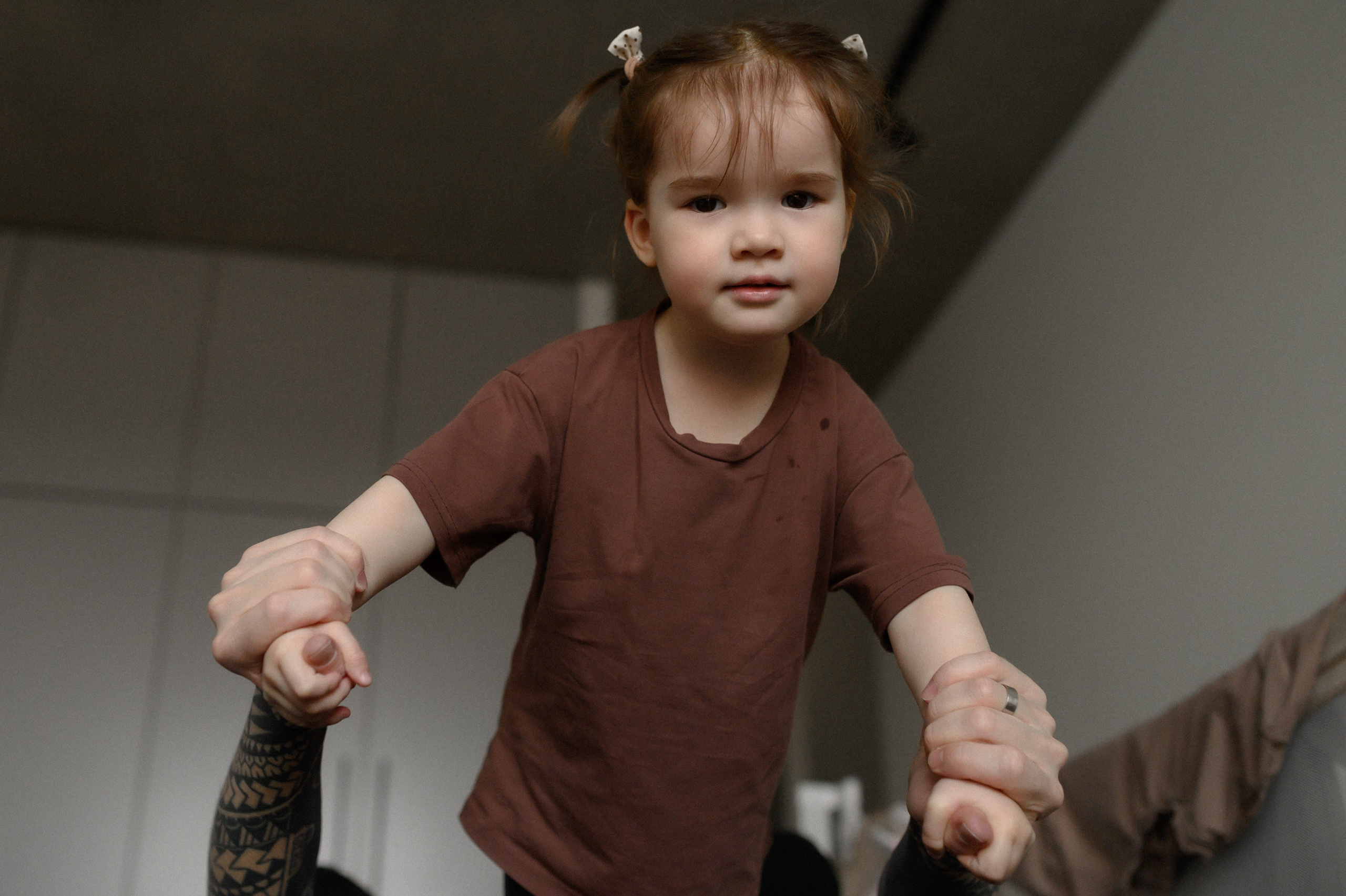 Руслан, Марта и Кира дома. Семейный и свадебный lifestyle-фотограф в Москве Мария Петрова