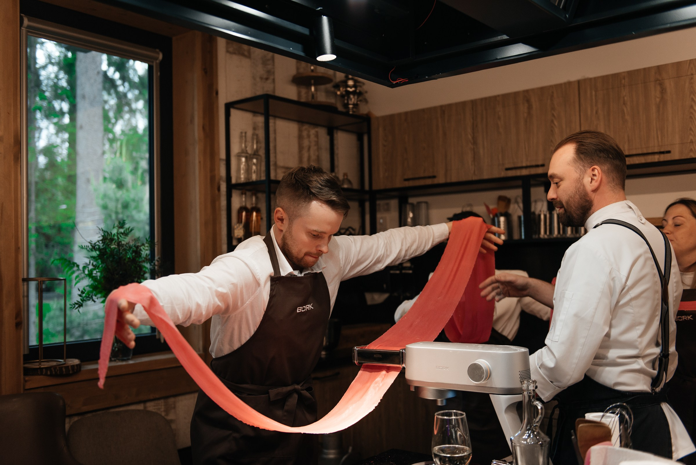 свадебный ужин в ресторане Чаща в Охта парке