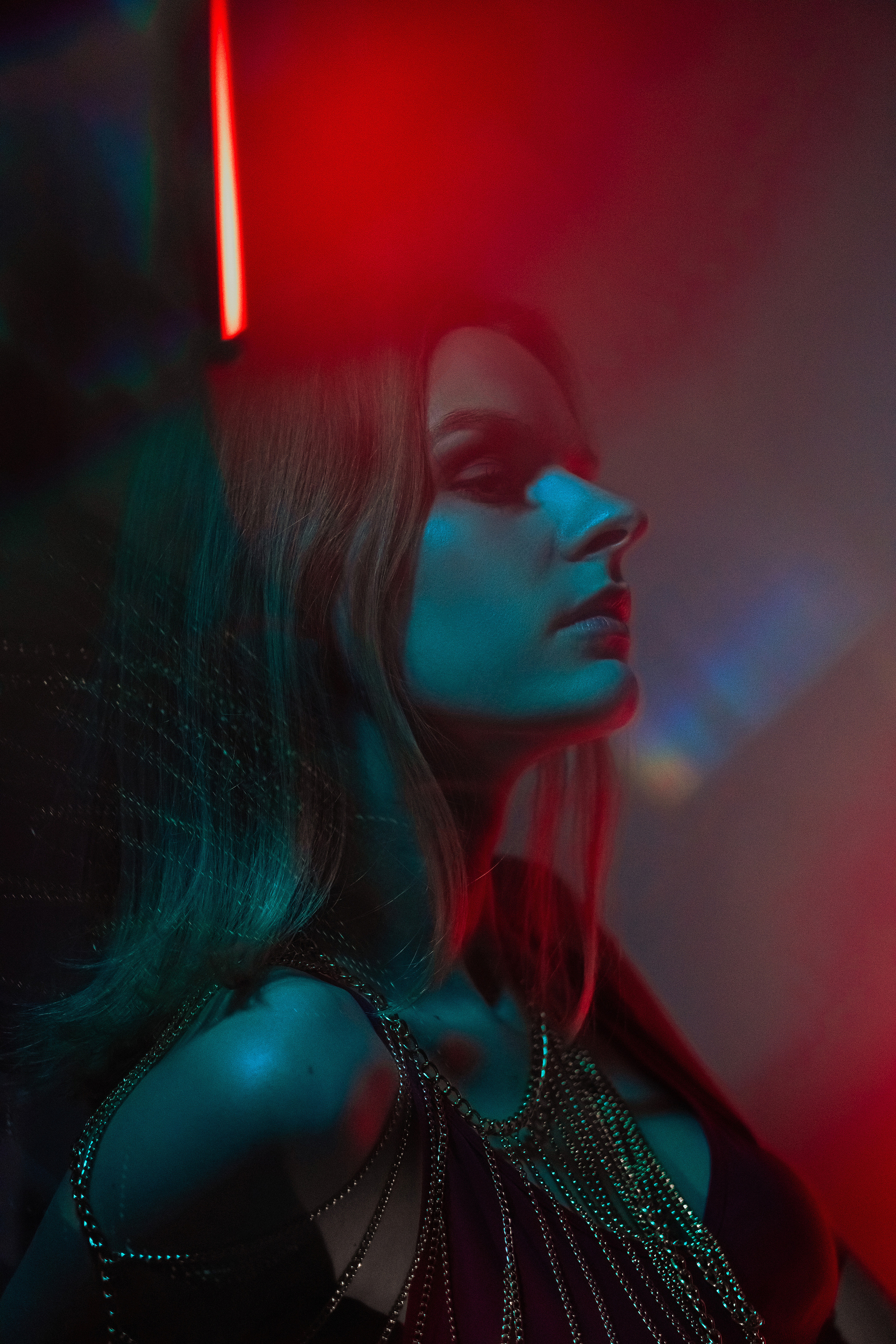 Оля cyan-red. Фотограф в Санкт-Петербурге Лилия Каурова