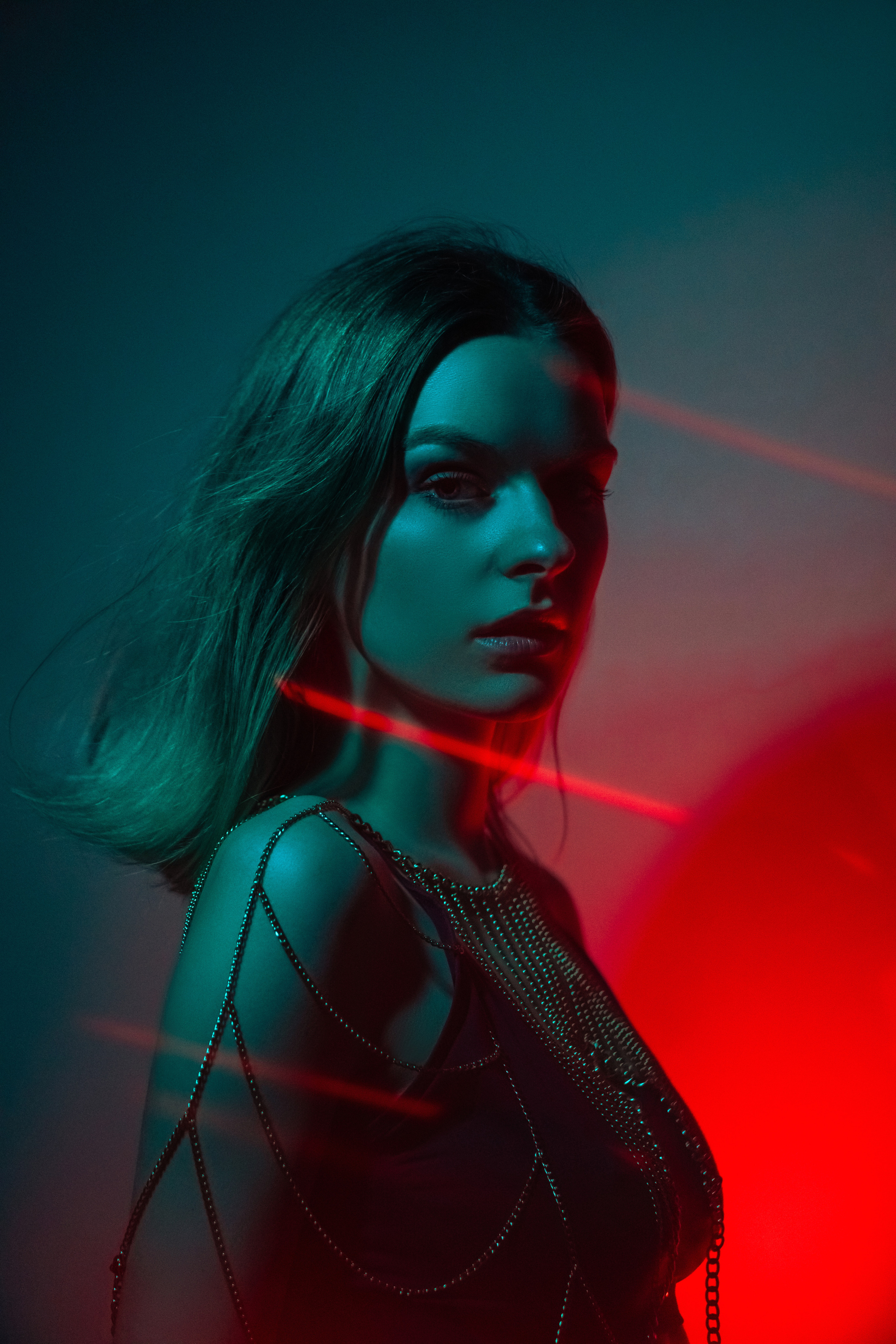 Оля cyan-red. Фотограф в Санкт-Петербурге Лилия Каурова