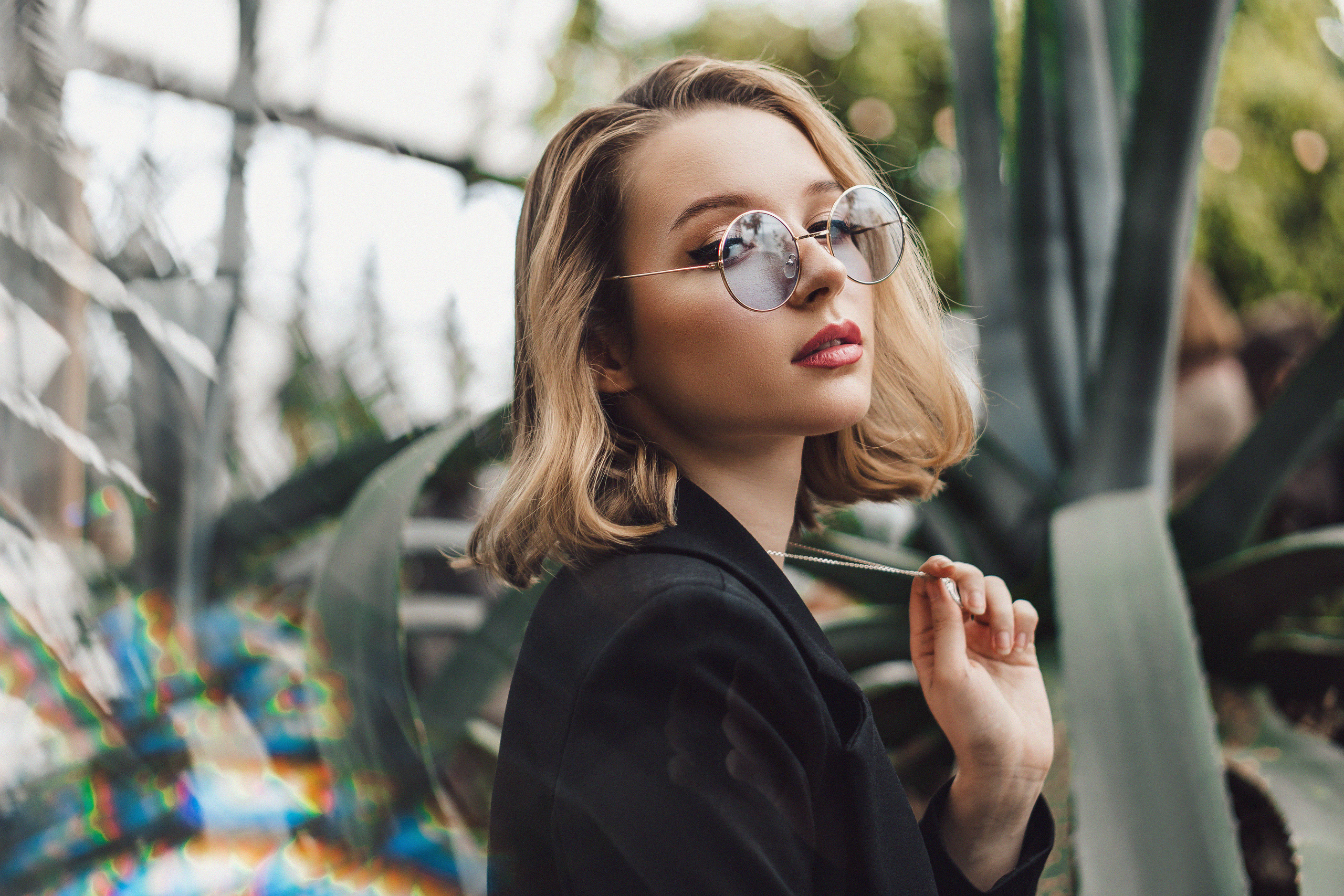 Настя. Оранжерея. Фотограф в Санкт-Петербурге Лилия Каурова