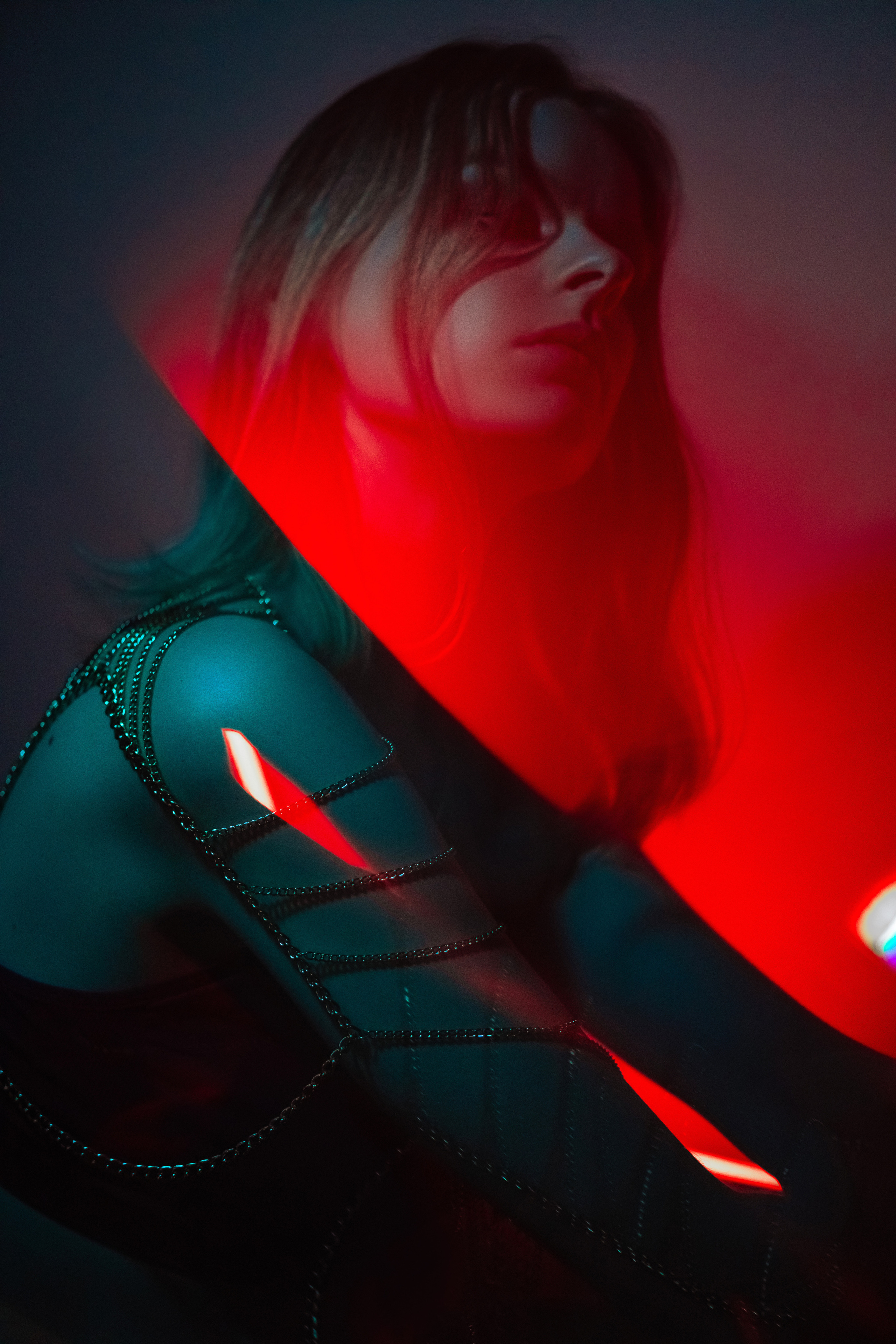 Оля cyan-red. Фотограф в Санкт-Петербурге Лилия Каурова