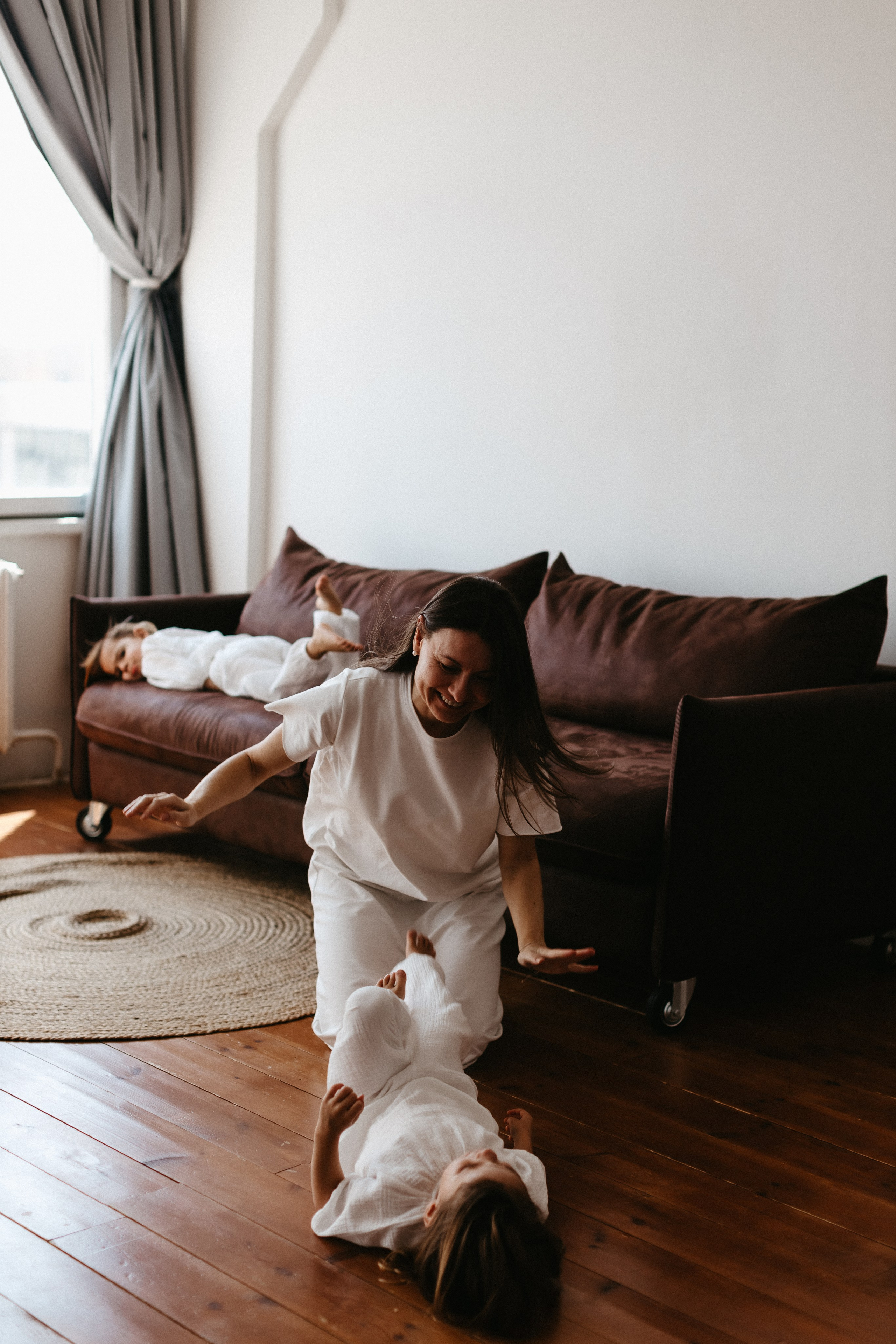 Мама и девочки. Евгения Пелипас