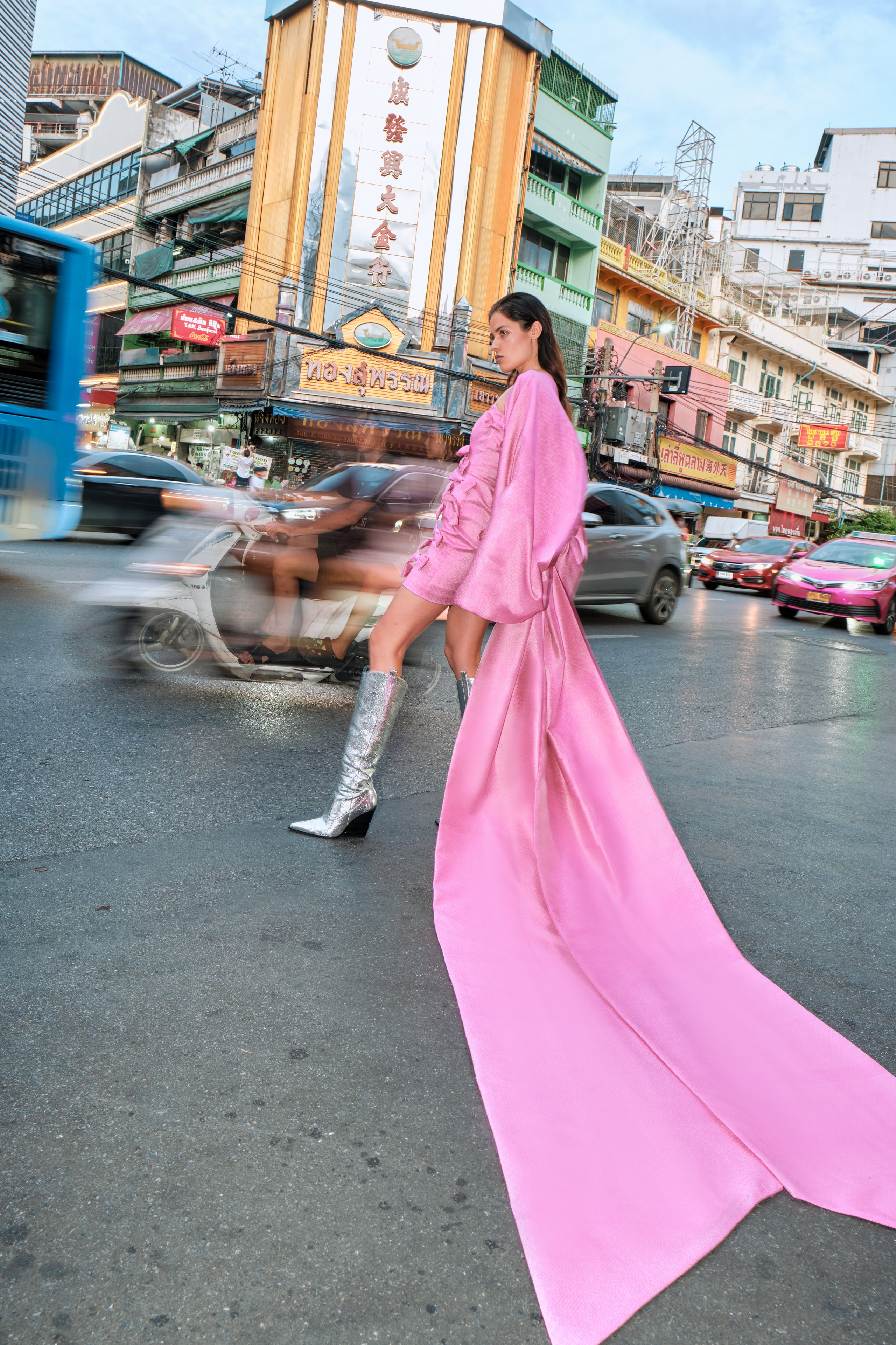 Имиджевая съемка бренда одежды для Thai Silk Fashion Week. Профессиональный фотограф в Москве Павел Жданов