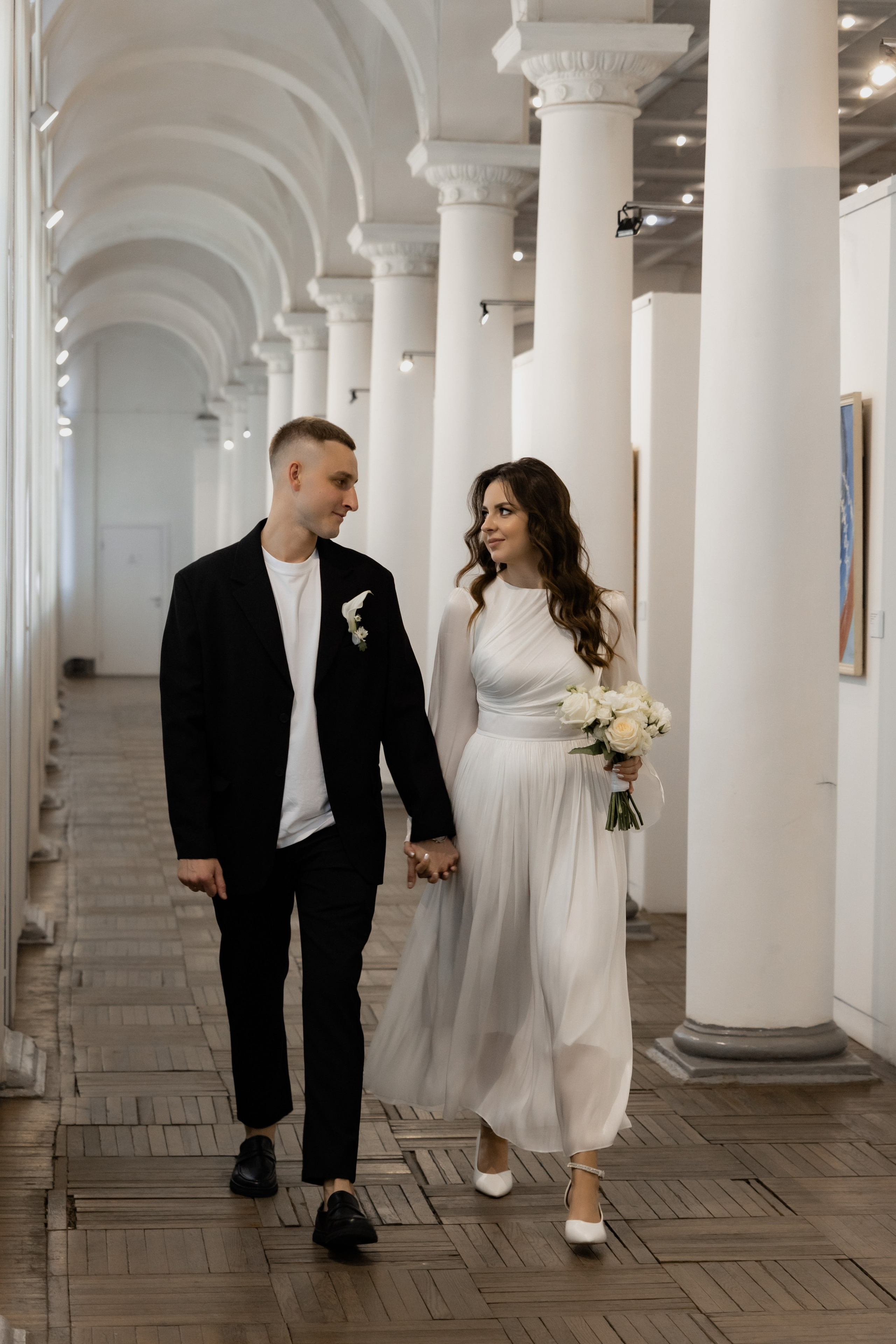 Музей изобразительных искусств и банкет в отеле Чайковский. Свадебный фотограф Калининград