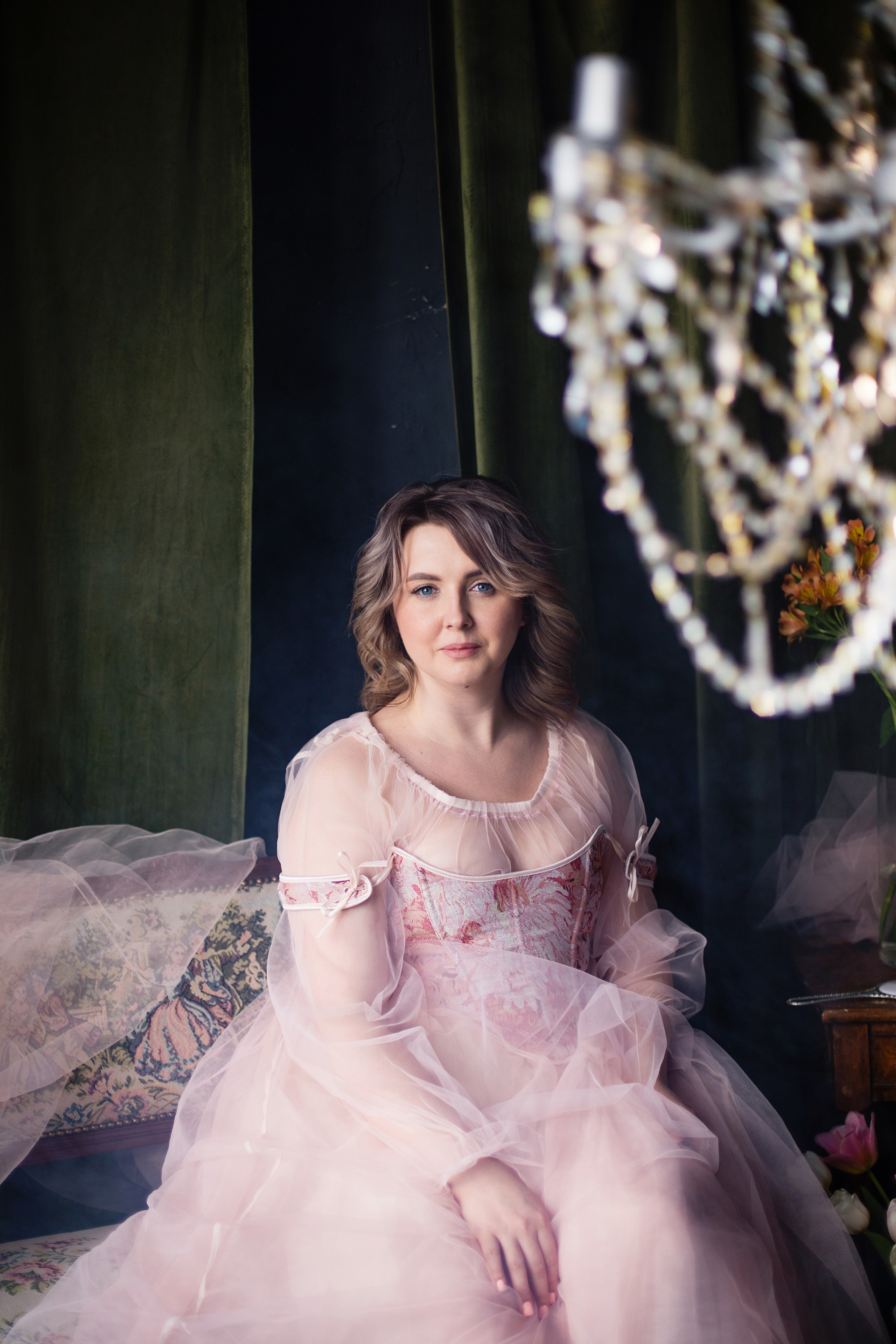 Студийная фотосессия для Анастасии. Выпускные альбомы Искитим, Бердск и Новосибирск Крюкова Елена