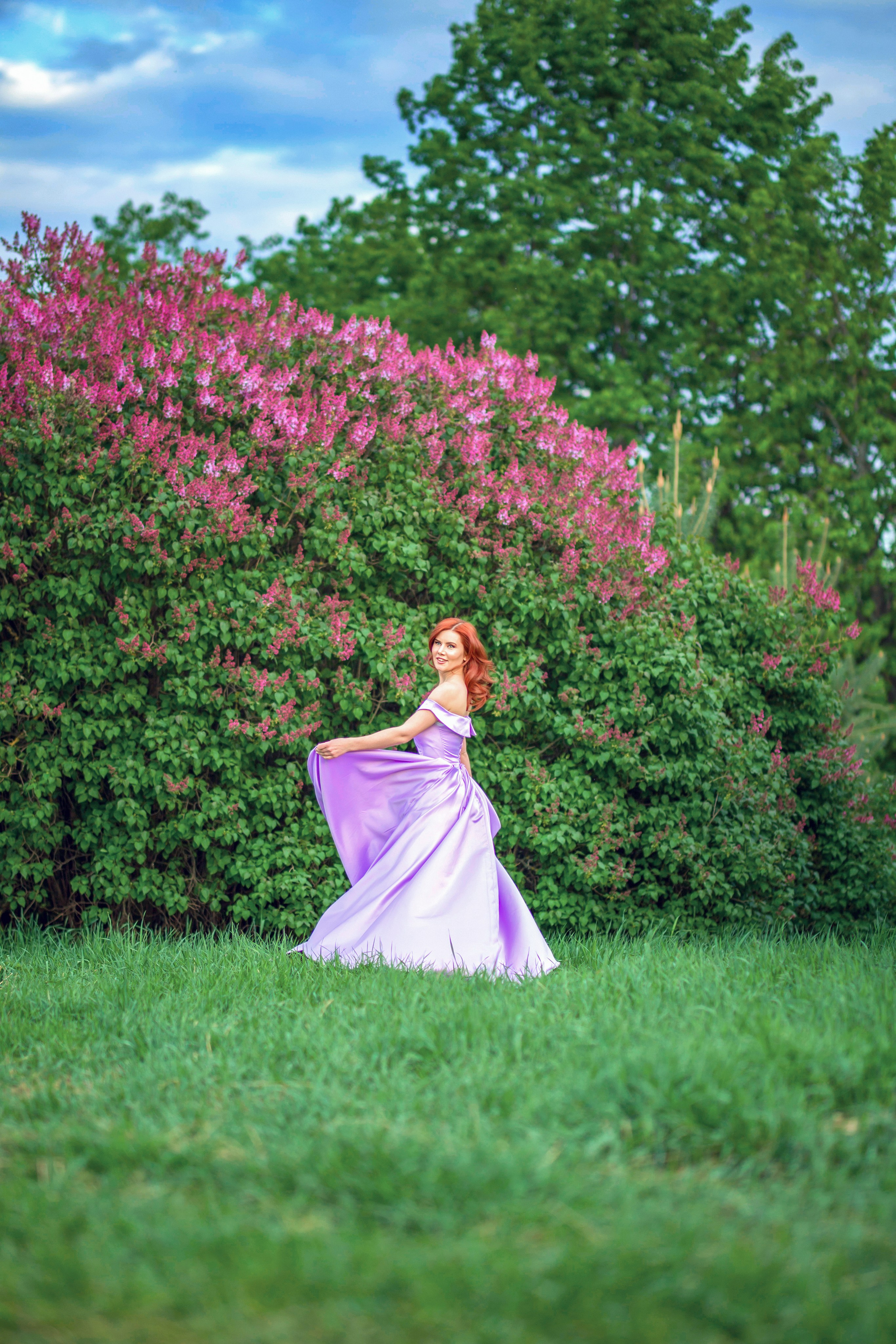 Съемки в ЦВЕТЕНИИ. Фотограф Алина Лебедь