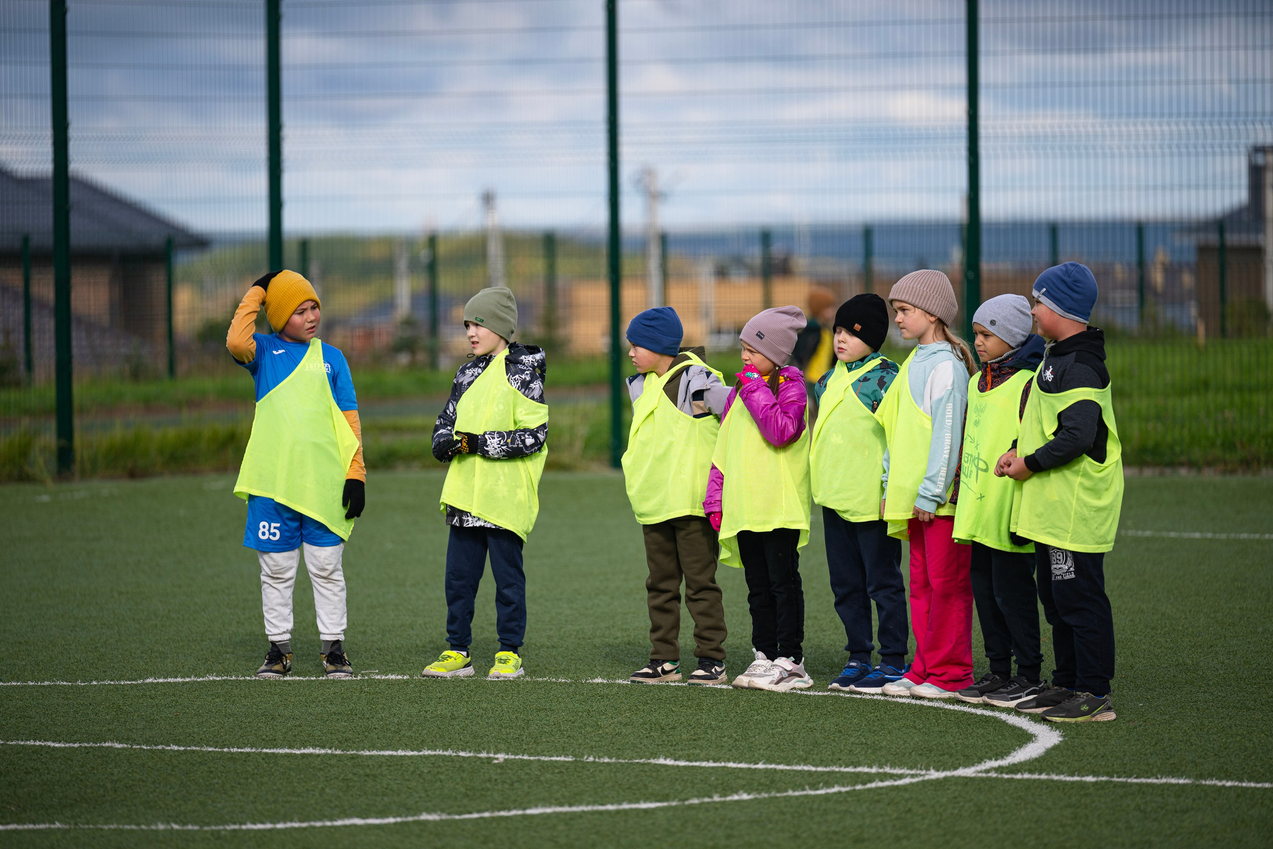 Детский футбол. Республика Татарстан, Высокогорский район, с. Высокая Гора. Свадебный фотограф в Казани, и Зеленодольске Радик Мухаметов