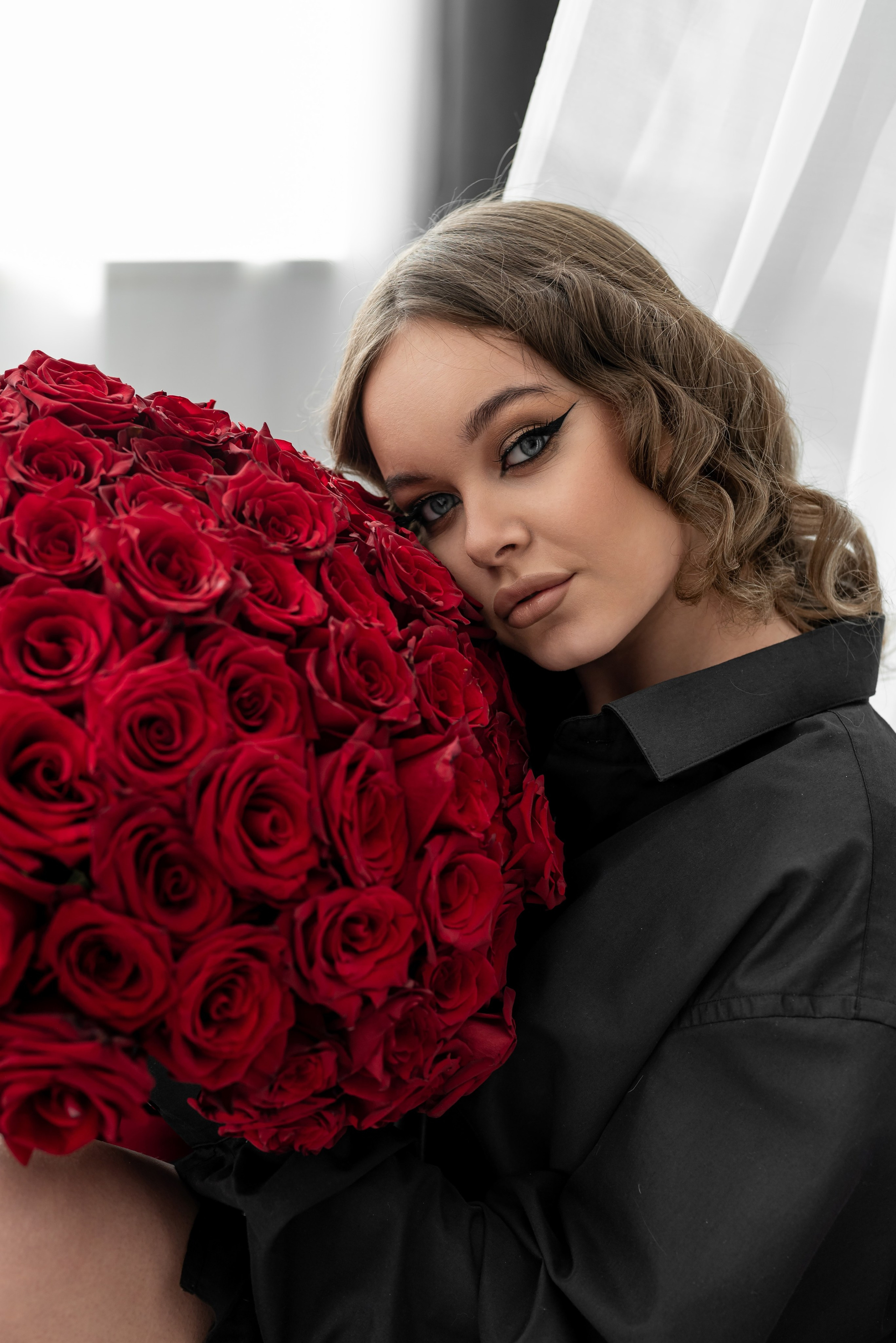 Фотопроект *101 красная роза* 2025 г. Фотограф в городе Салават