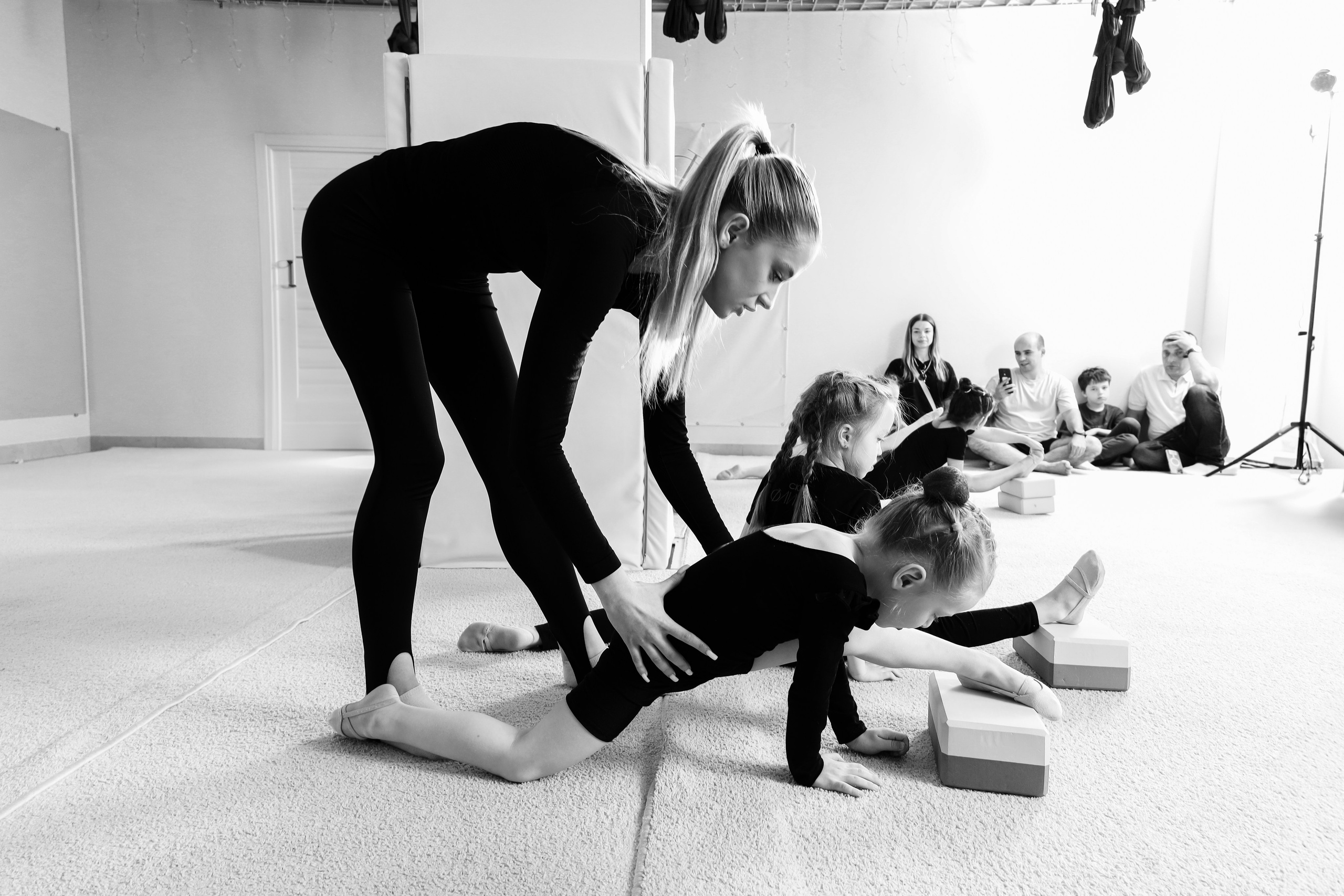 Открытый урок гимнастика. Фотограф Надршина Лилия