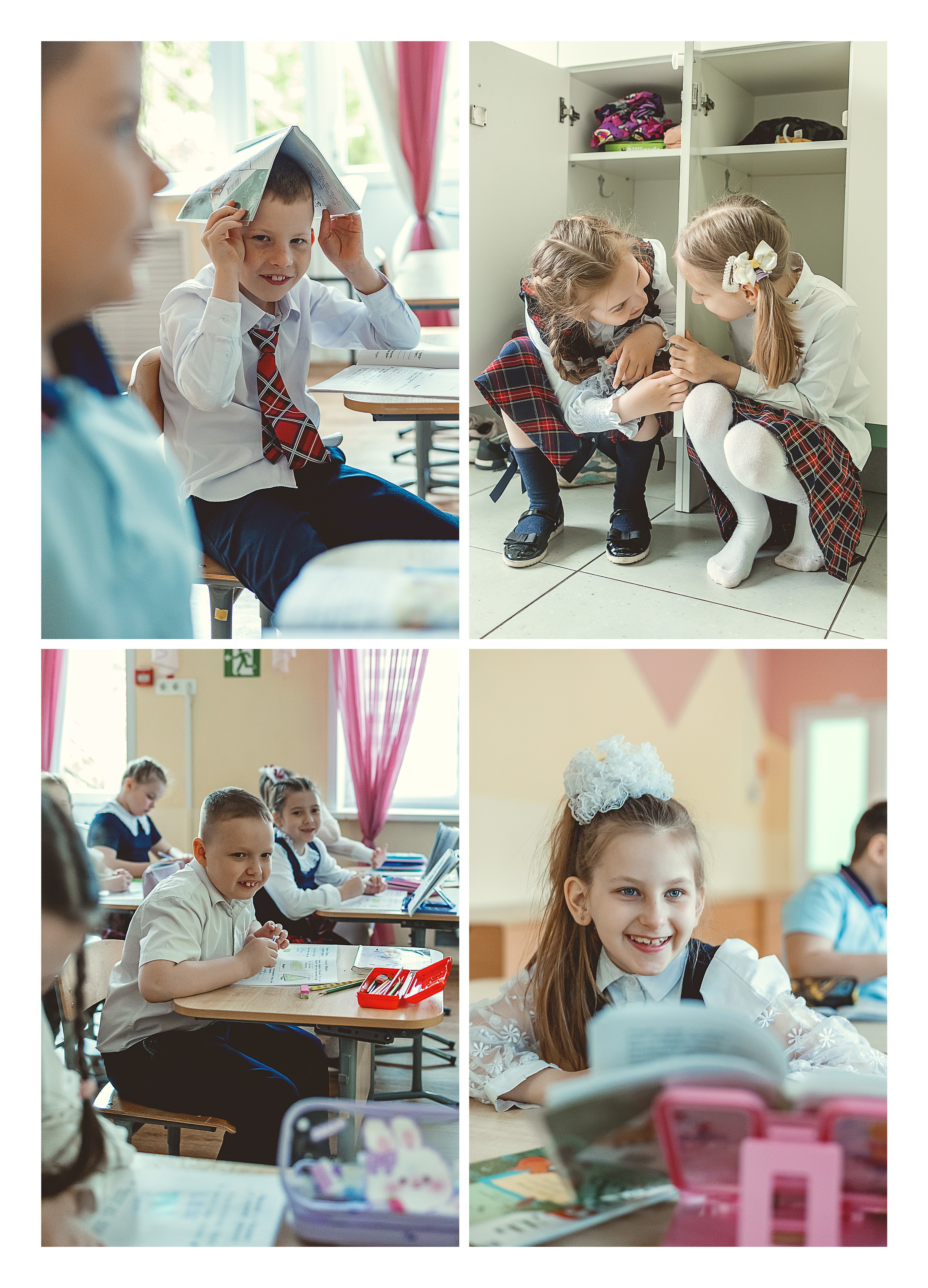 Школа «Успех» 1А. Семейный фотограф и видеограф Попова Юлия