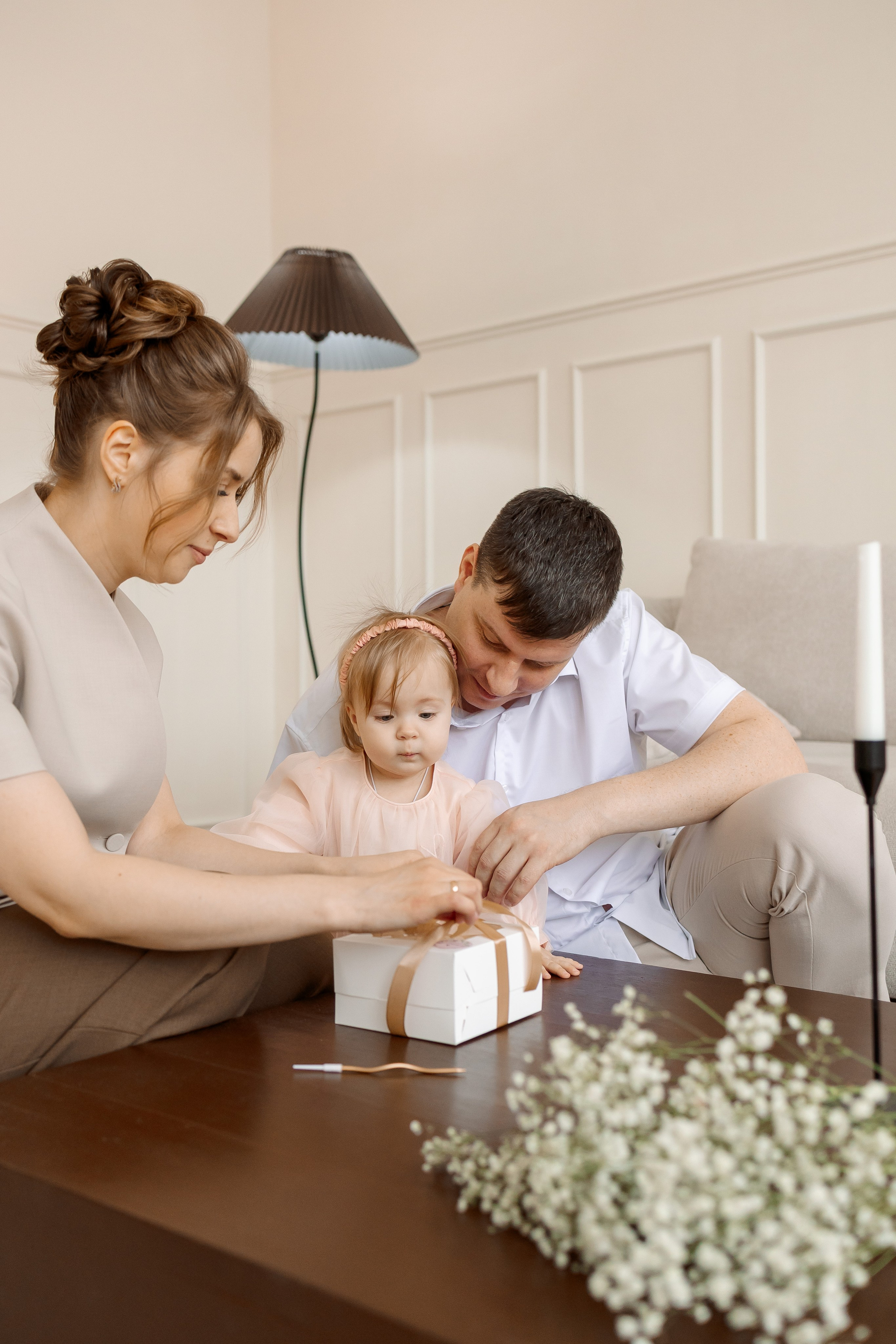 Первый тортик. Семейный Фотограф в Москве Евгения Симоненко
