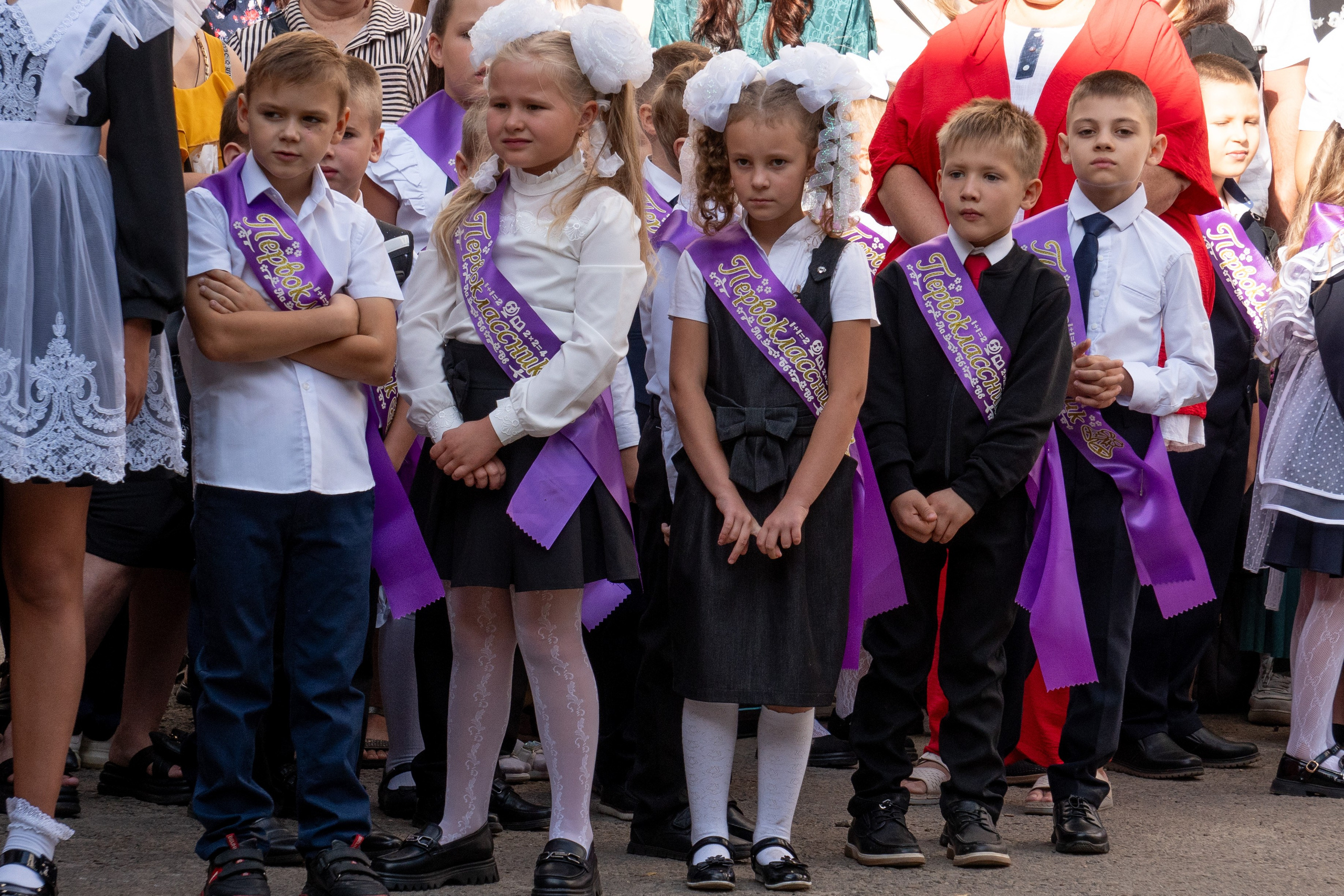 Сборные со школ. Фотограф в РФ и ЛНР Юлия Федосеева