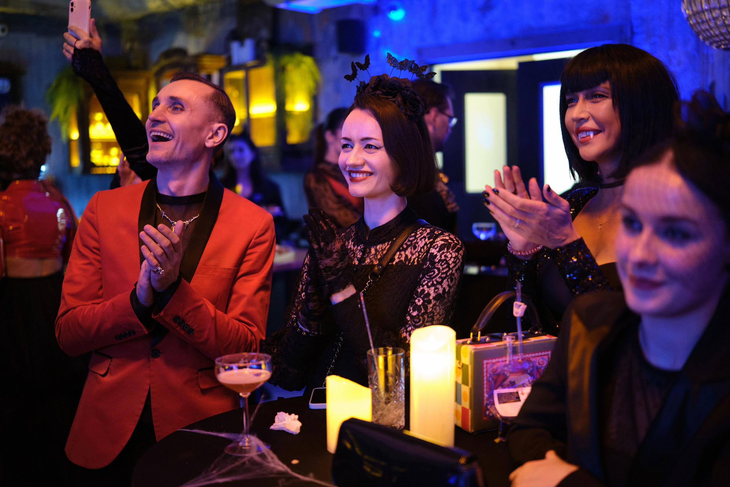 Бал вампиров в гастропабе Особняк. Репортажный фотограф Дмитрий Литвинский. Минск, Беларусь, мир