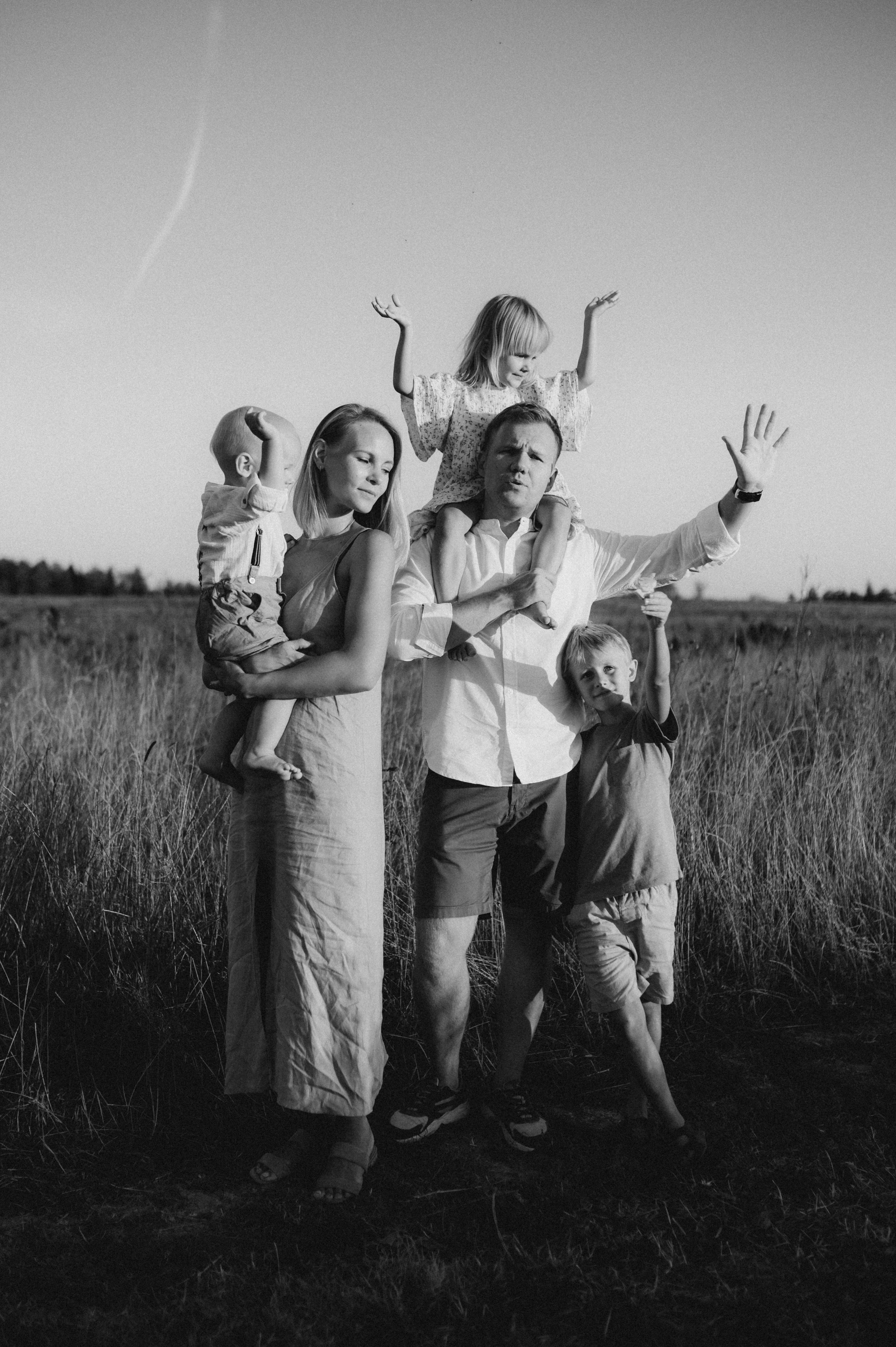 Егор, Оля, Лёва, Вера и Клим. Семейный фотограф МОСКВА/Королёв