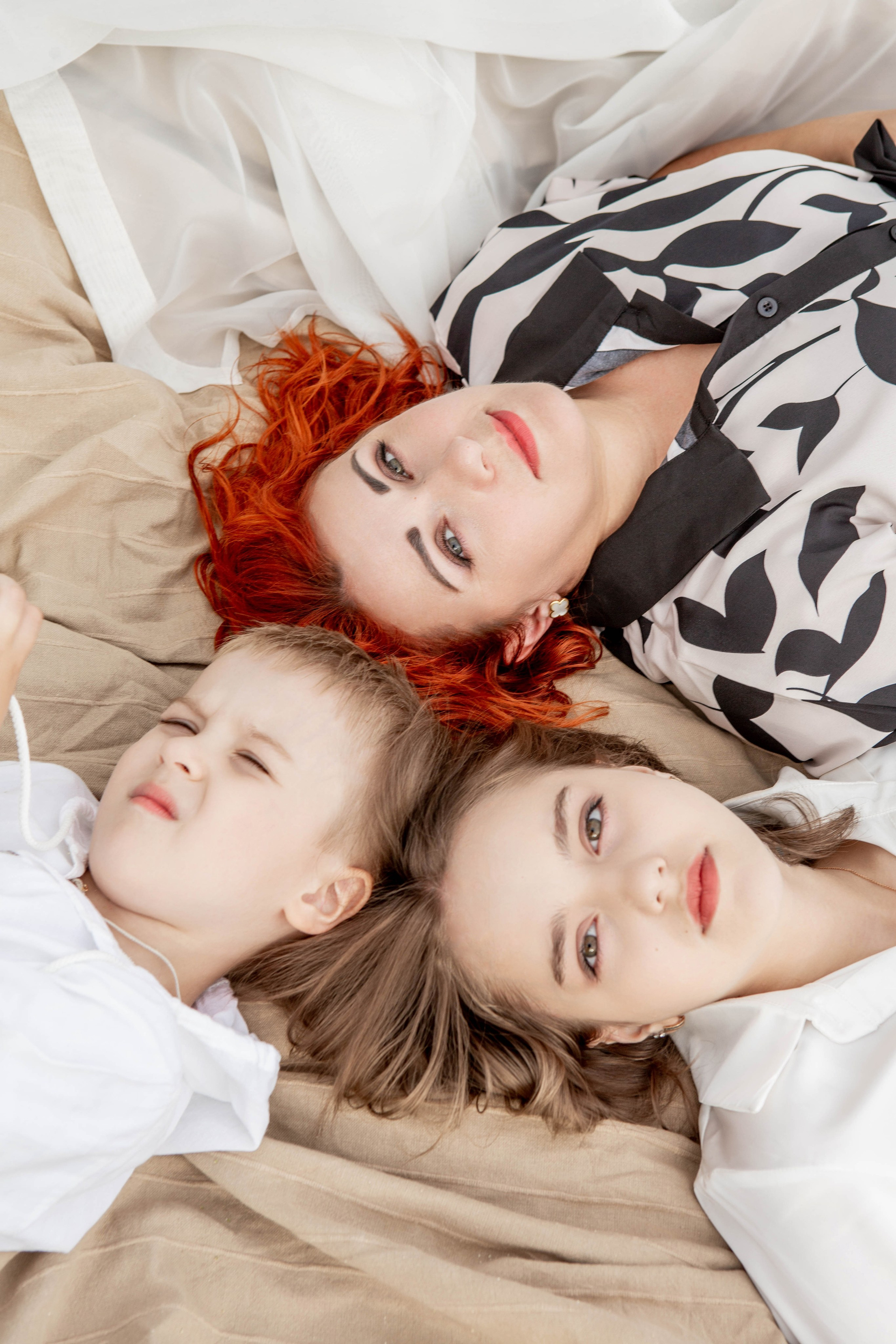 Мама и дети. Фотограф Екатерина Голицына